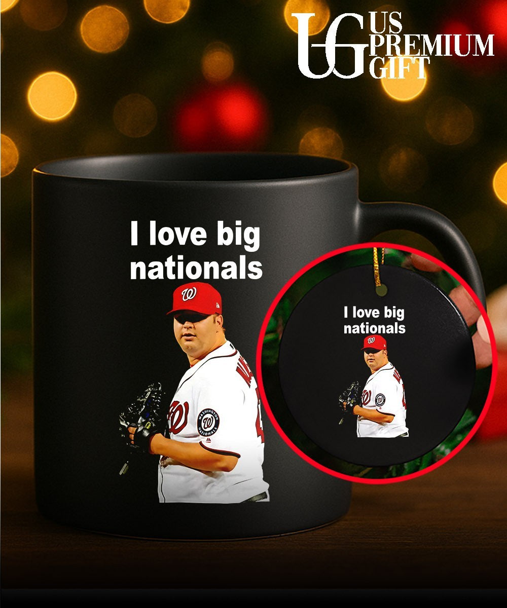 Todd Coffey Washington Nationals baseball I Love Big Nationals shirt