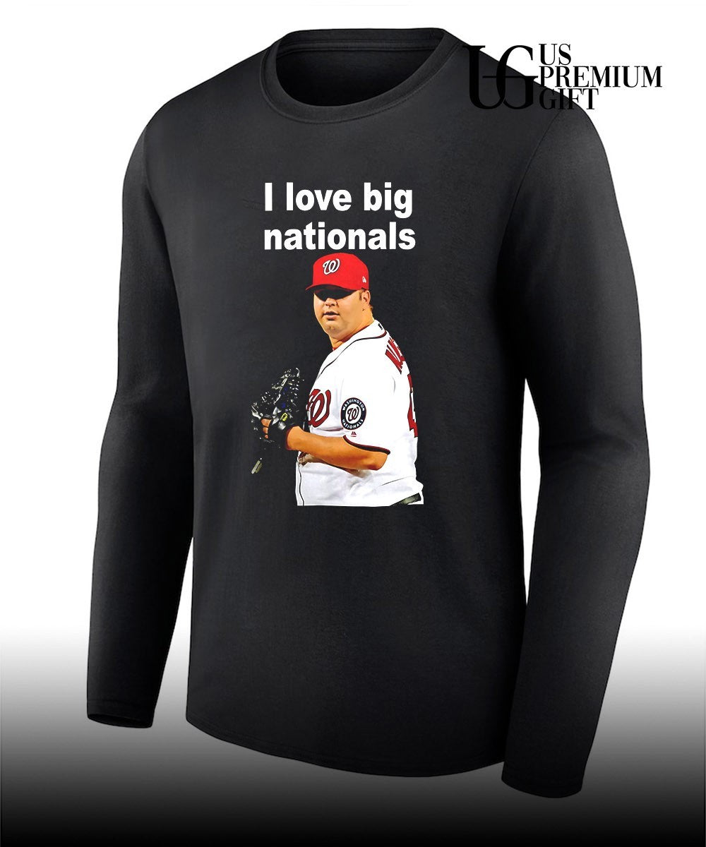 Todd Coffey Washington Nationals baseball I Love Big Nationals shirt