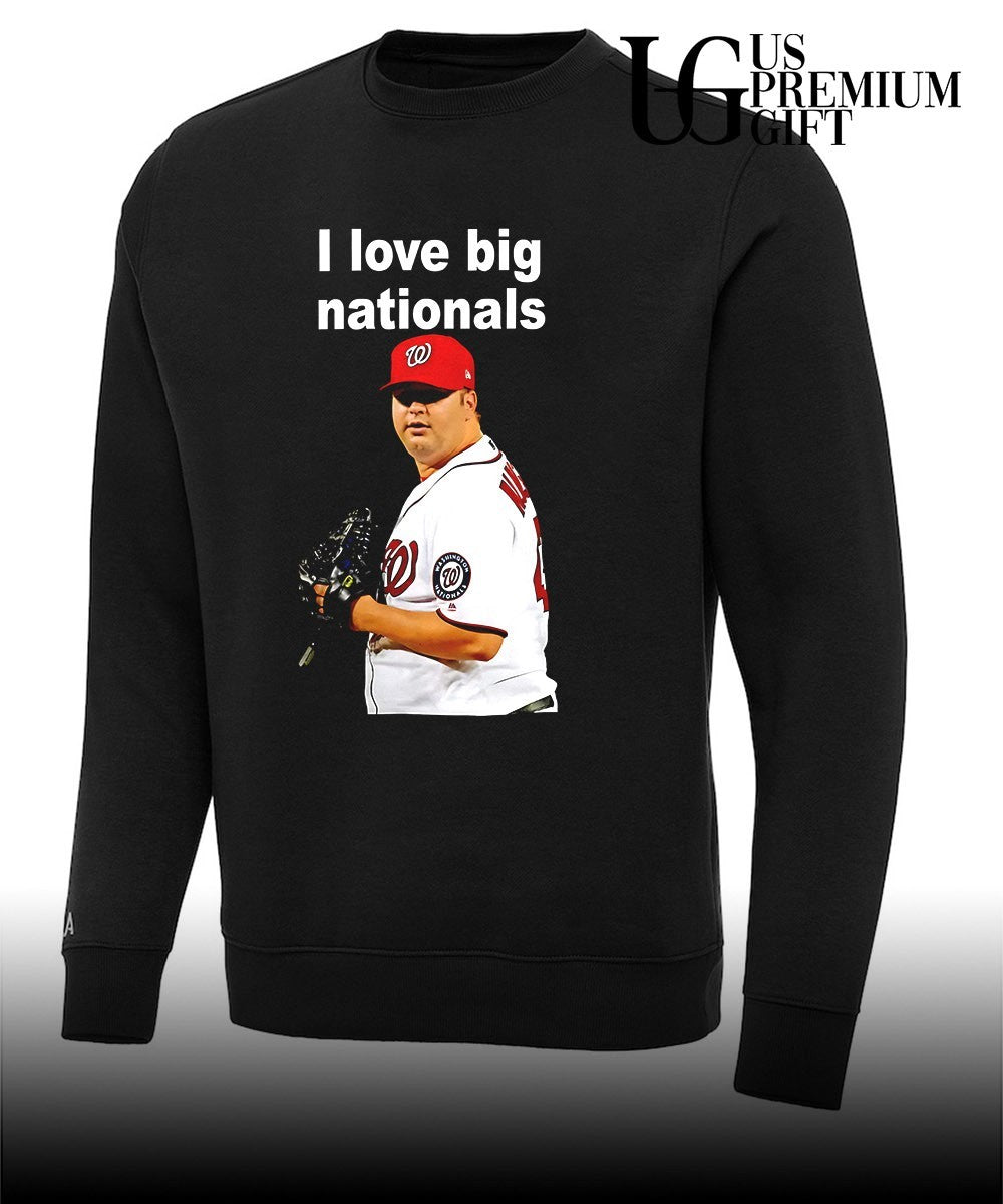 Todd Coffey Washington Nationals baseball I Love Big Nationals shirt