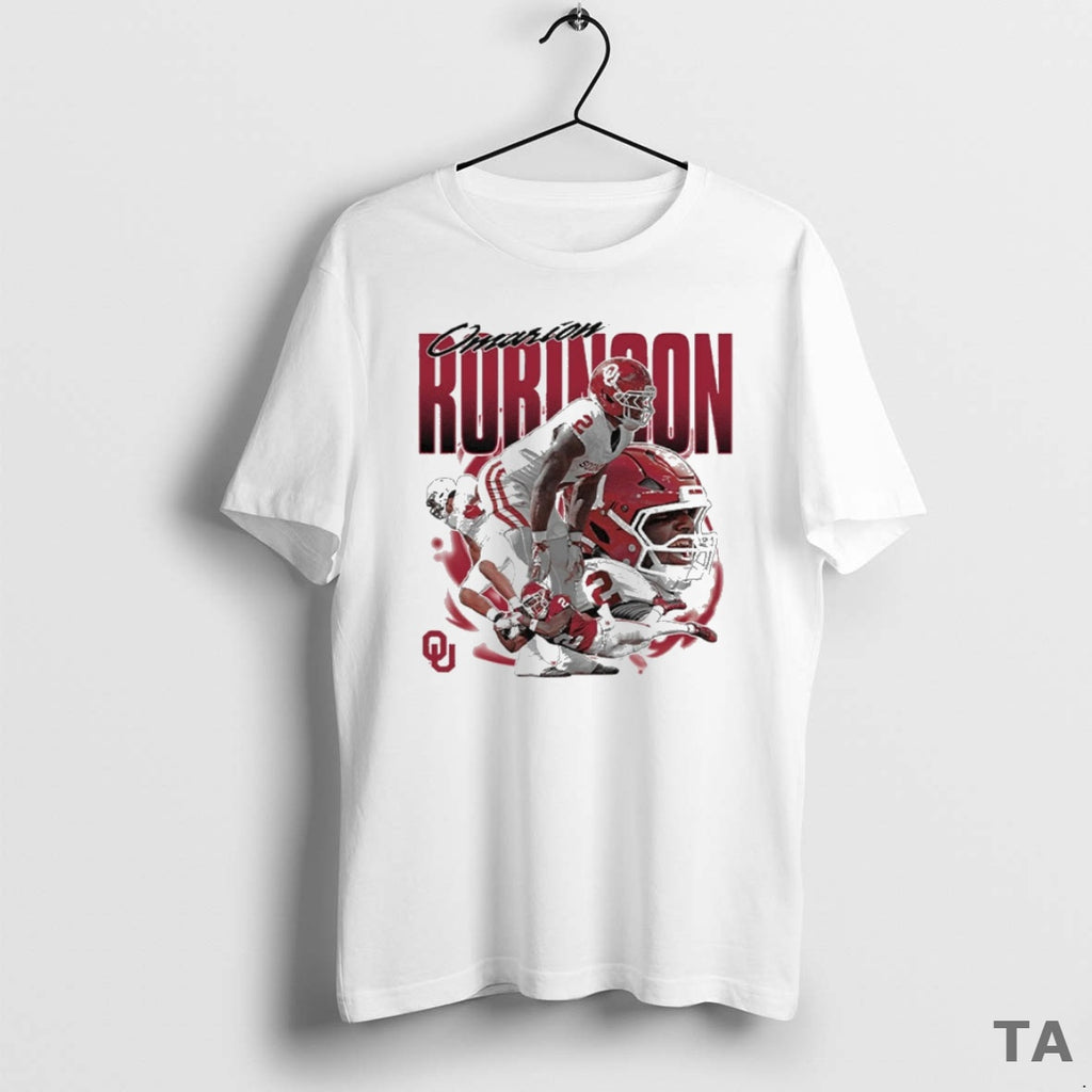 Top 2025 Oklahoma Sooners Ncaa Football Omarion Robinson Collage Vintage T-Shirts, Hoodie, Sweatshirt