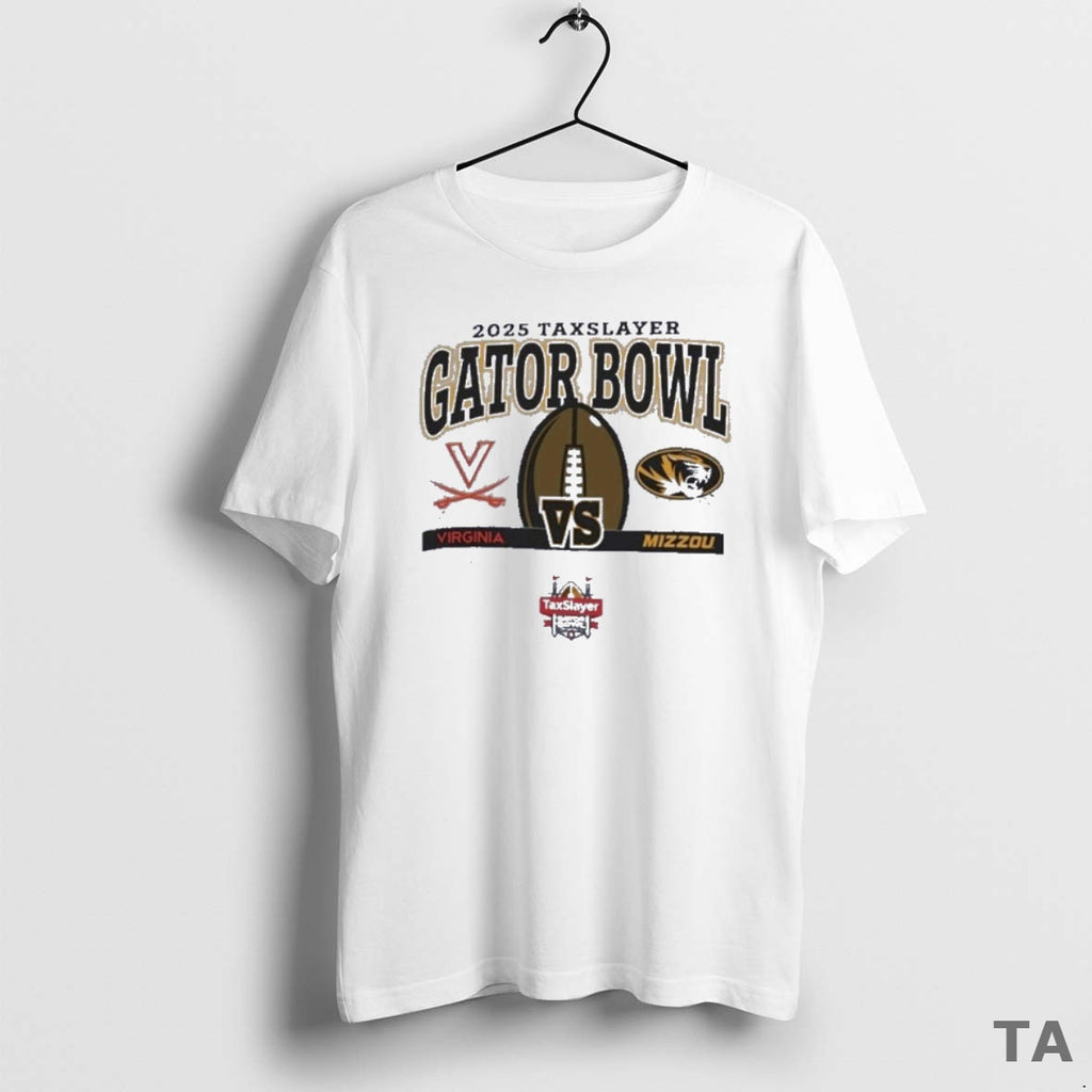 Top 2025 Taxslayer Gator Bowl Mizzou Tigers Vs Virginia T-Shirts, Hoodie, Sweatshirt