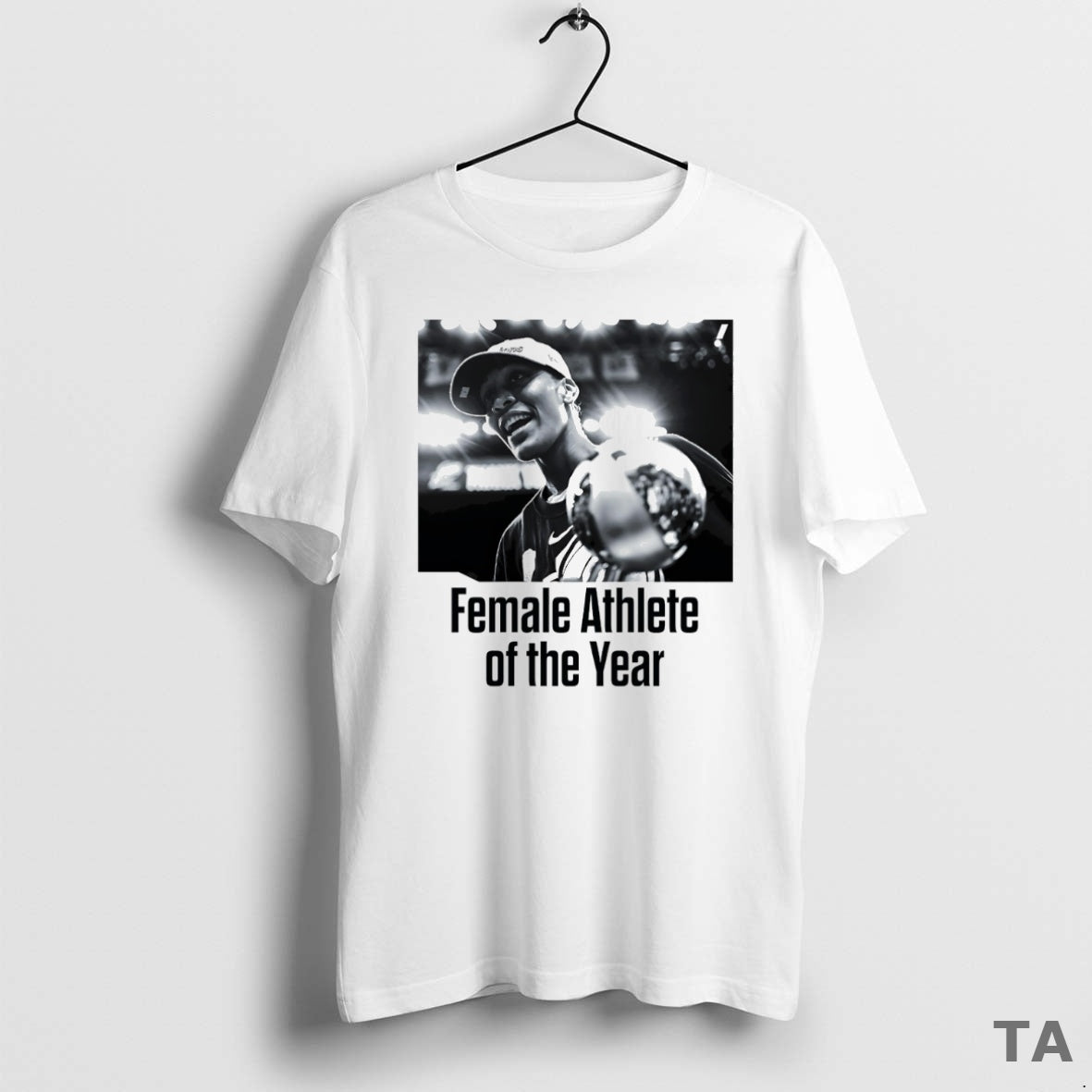 Top Aja Wilson 2025 Sporting News Female Athlete Of The Year T Shirt Sweater Hoodie, Sweatshirt | PopFlextees.com