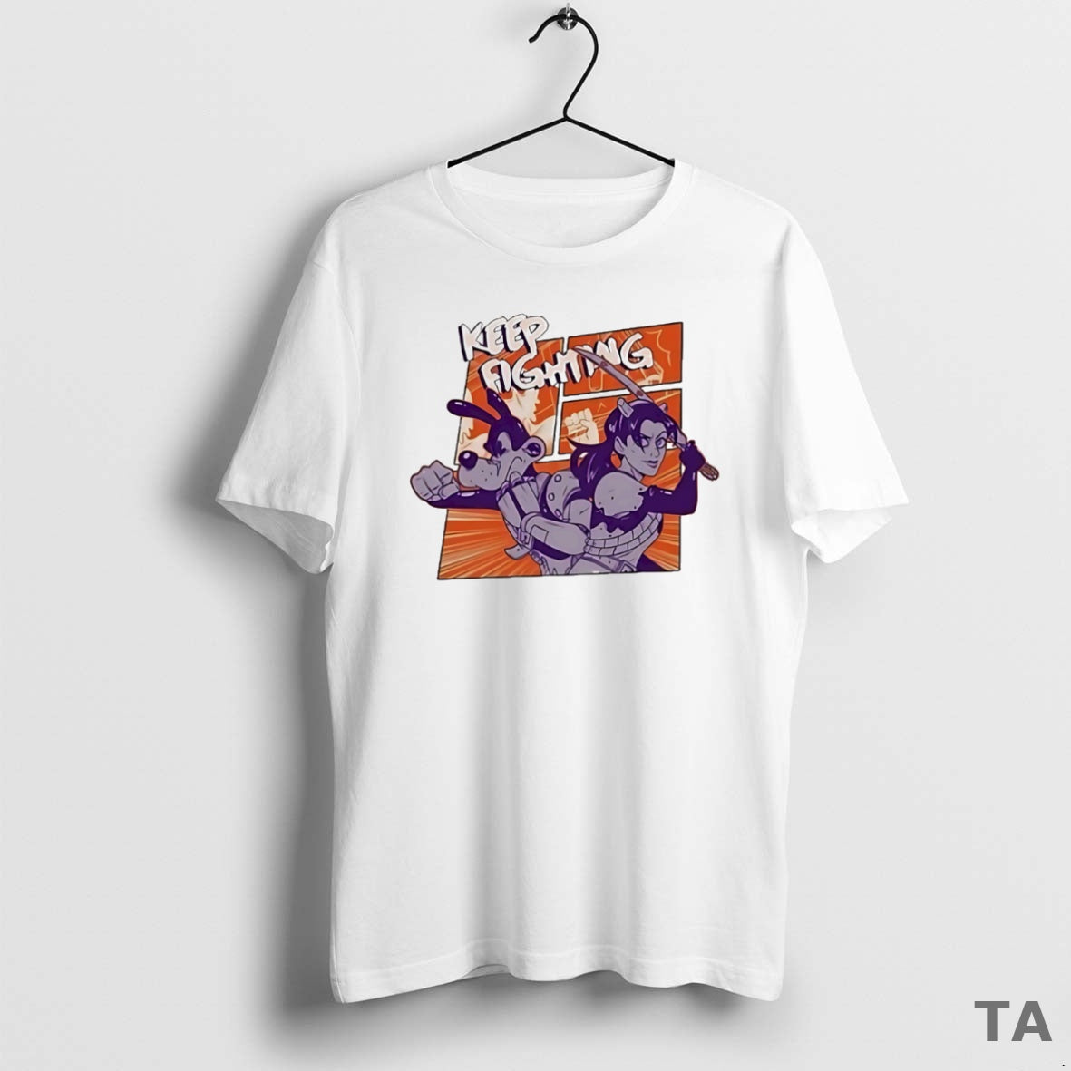Top Allison And Tom Keep Fighting T Shirt Sweater Hoodie, Sweatshirt | PopFlextees.com