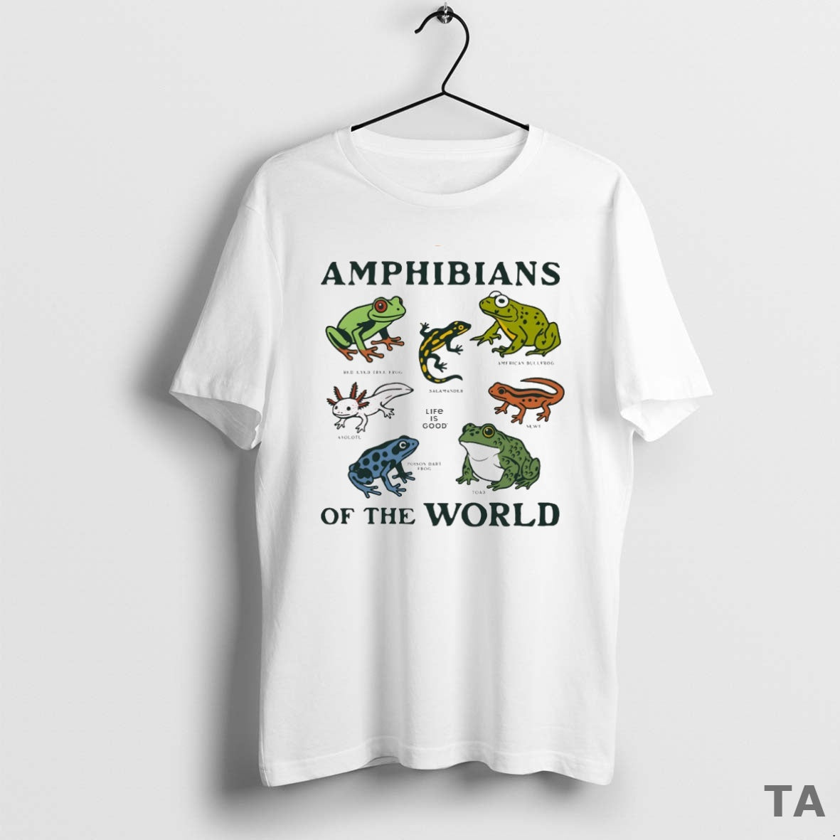 Top Amphibians Of The World Circle T Shirt Sweater Hoodie, Sweatshirt | PopFlextees.com