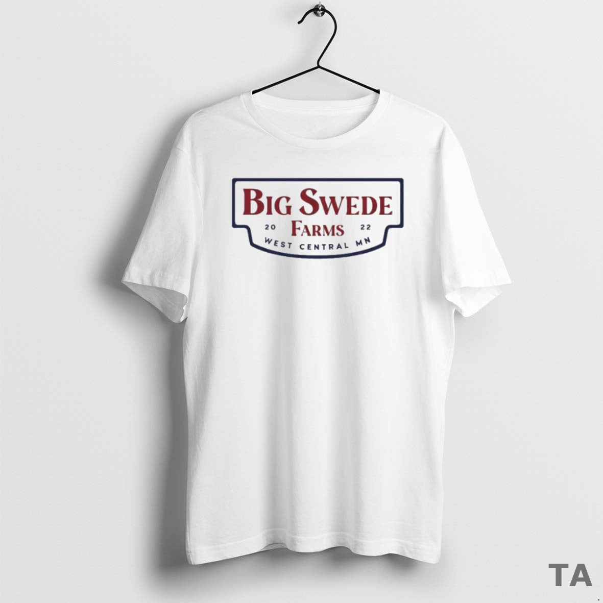 Top Big Swede Farms West Central Mn Patriotic Logo T Shirt Sweater Hoodie, Sweatshirt | PopFlextees.com