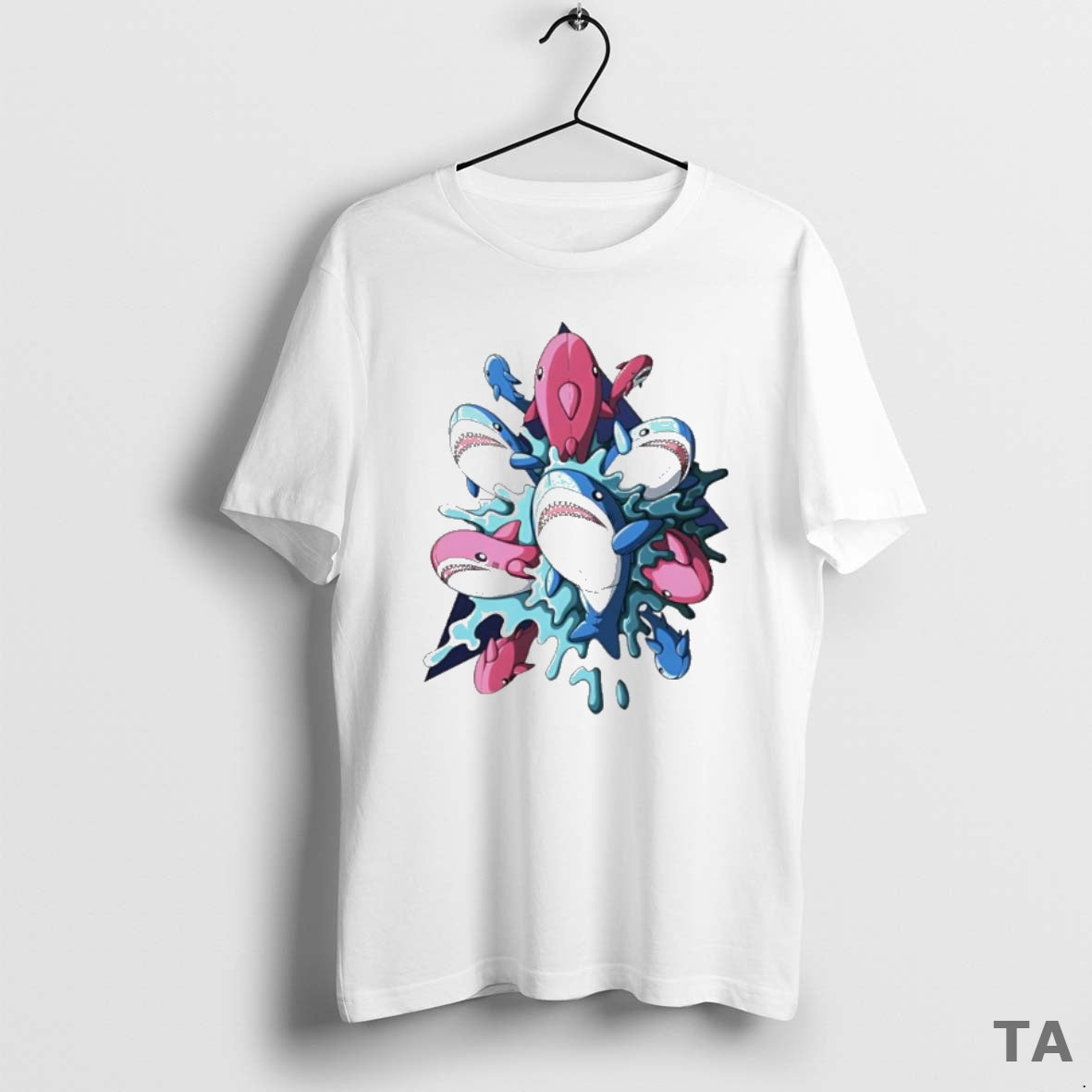 Top Blahaj Shark Graphic T Shirt Sweater Hoodie, Sweatshirt | PopFlextees.com