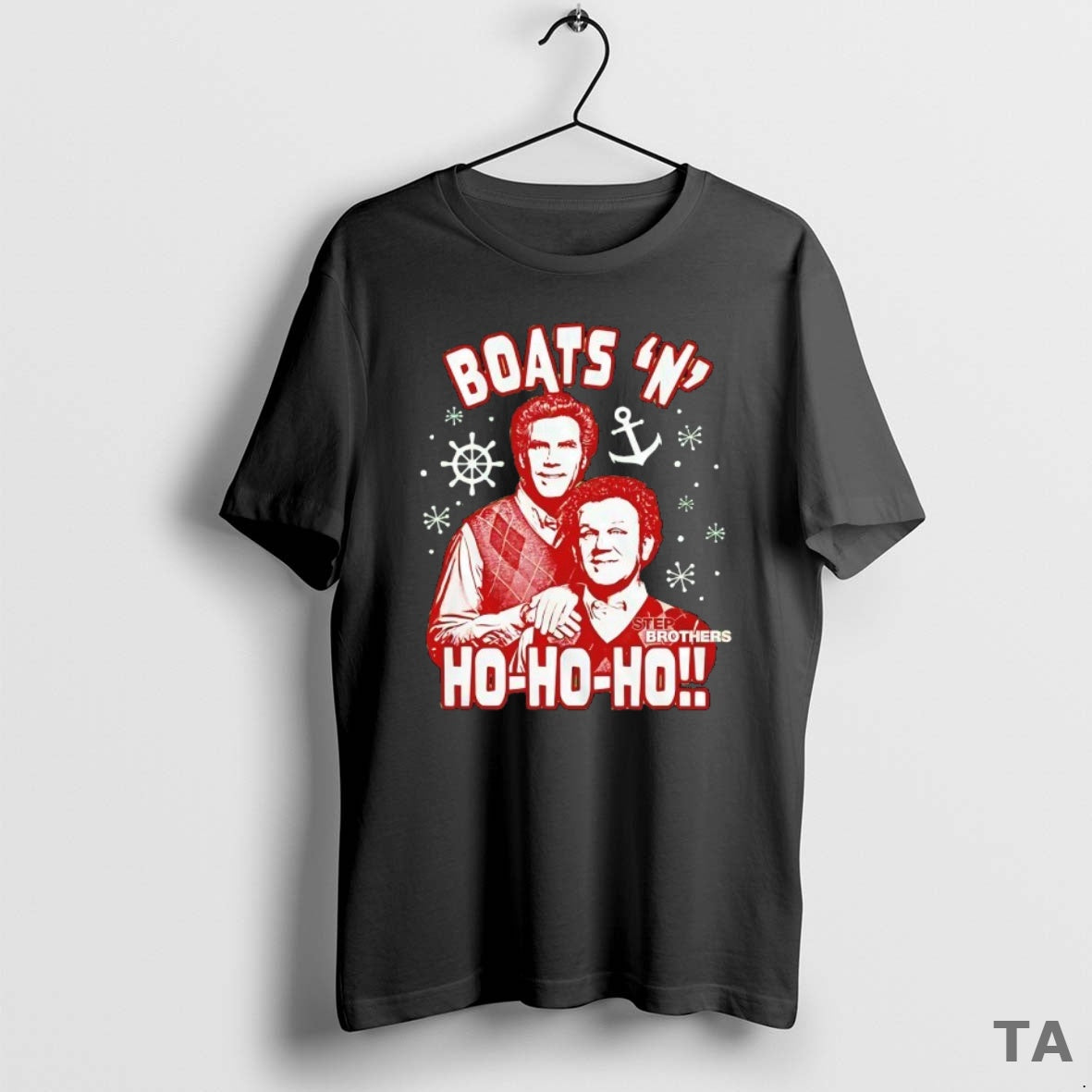 Top Boats N Ho Ho Ho Step Brothers T Shirt Sweater Hoodie, Sweatshirt | PopFlextees.com