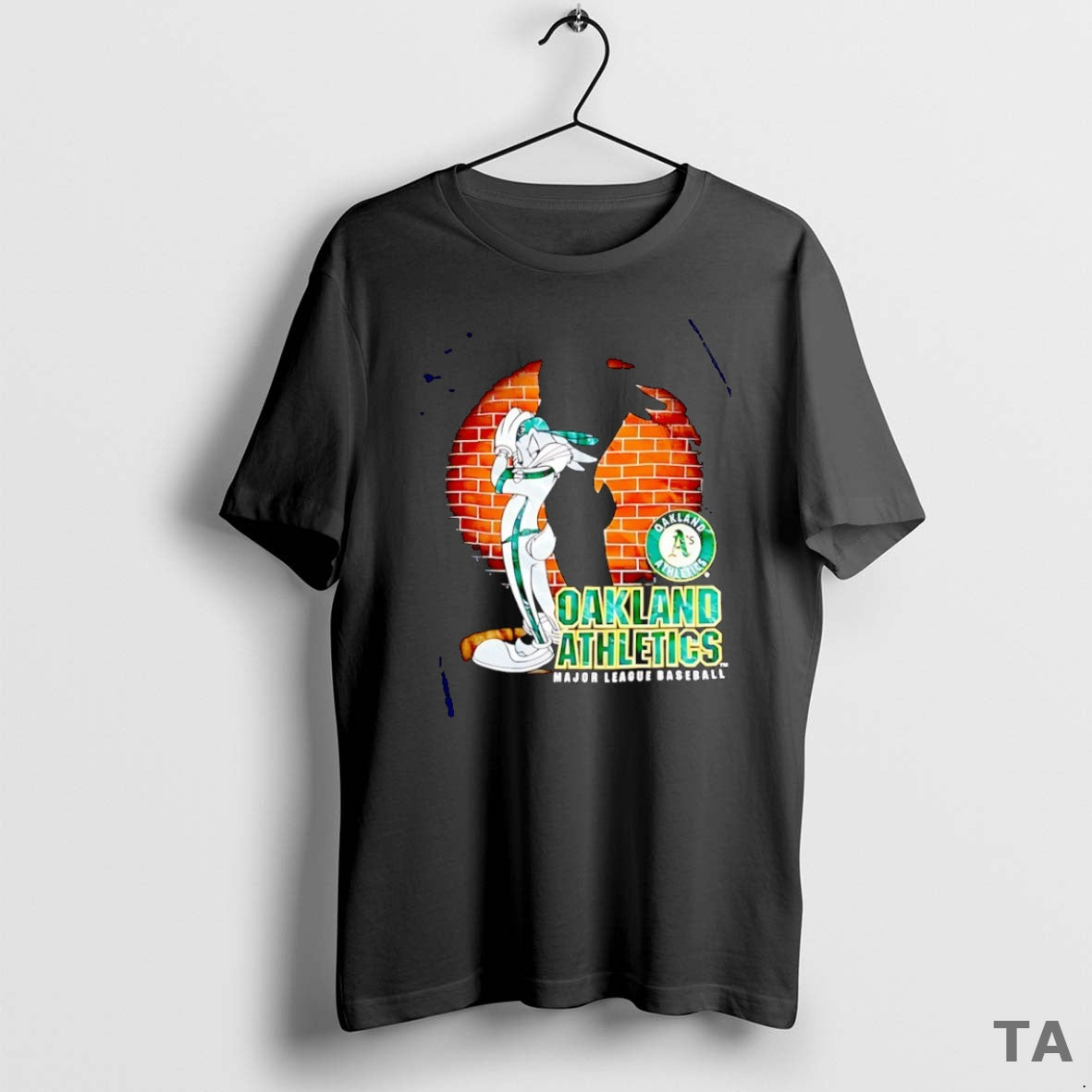 Top Bugs Bunny Oakland Athletics Major League Baseball T Shirt Sweater Hoodie, Sweatshirt | PopFlextees.com