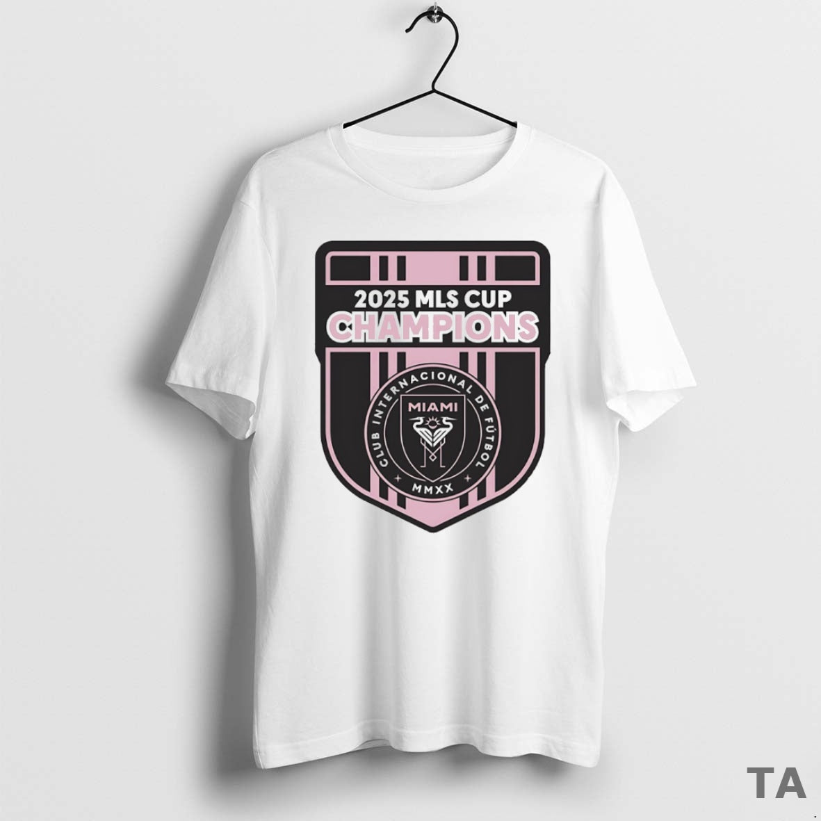 Top Cf 2025 Mls Champions Inter Miami Logo Circle T Shirt Sweater Hoodie, Sweatshirt | PopFlextees.com
