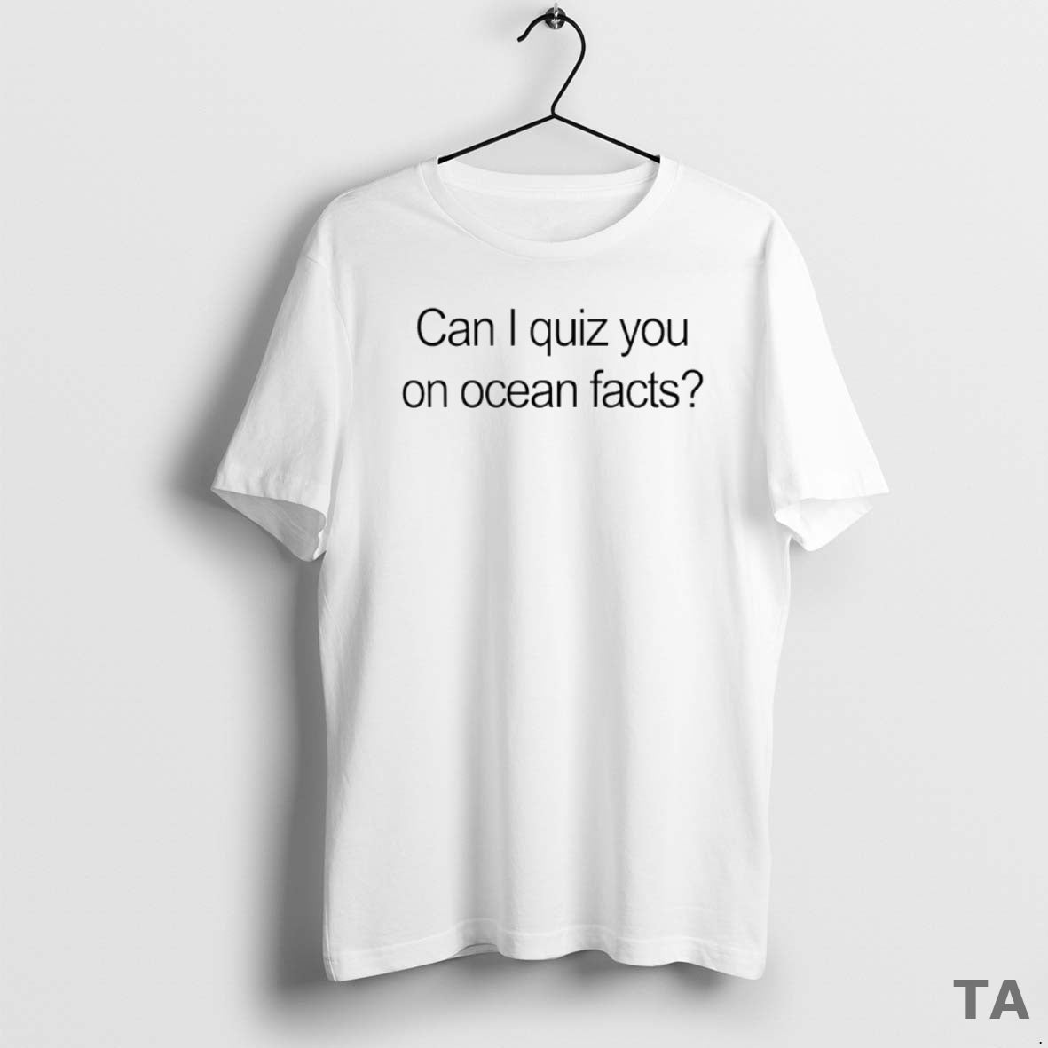 Top Can I Quiz You On Ocean Facts Circle T Shirt Sweater Hoodie, Sweatshirt | PopFlextees.com