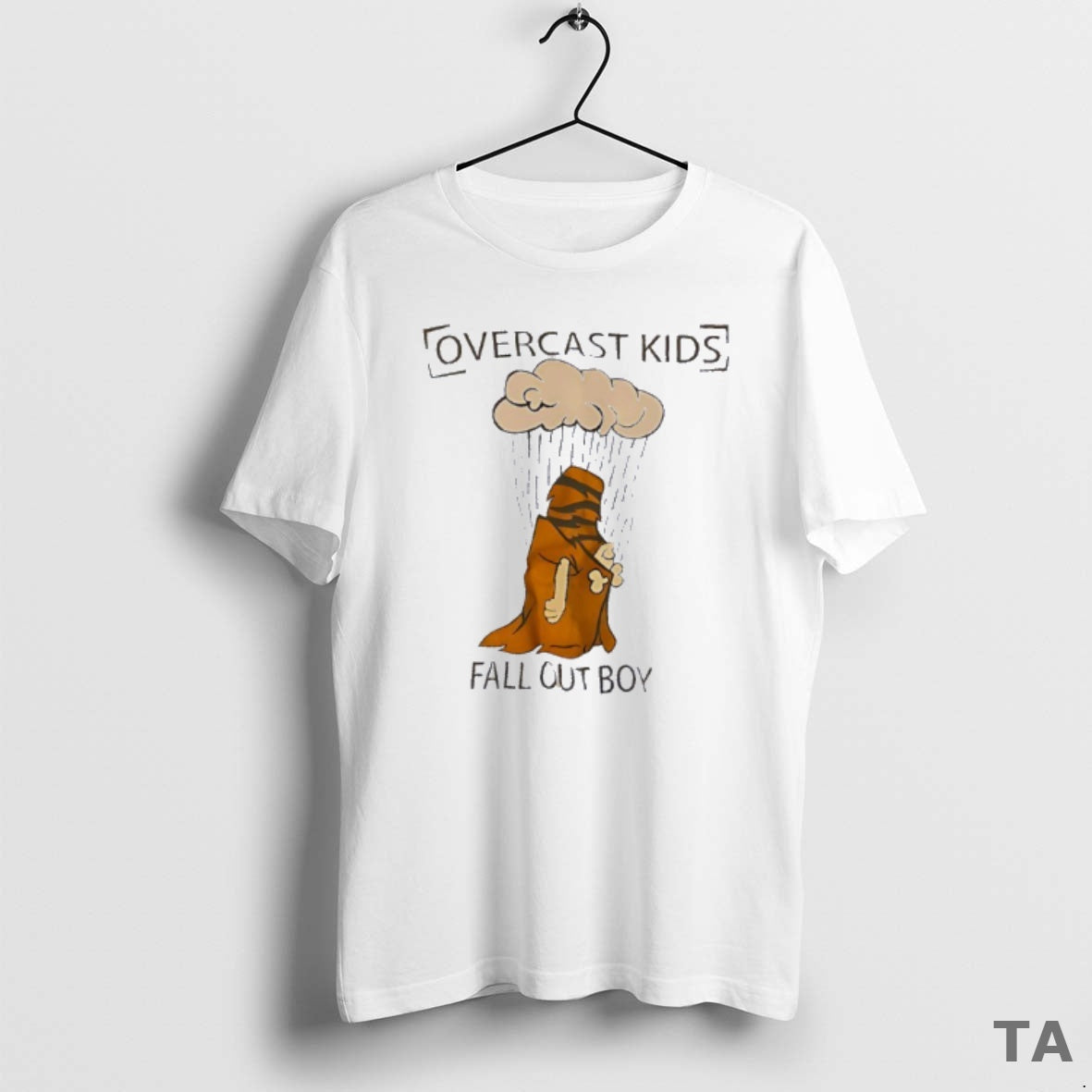 Top Cat Sitting Beneath A Raincloud Overcast Kids Of Fall Out Boy Band T-Shirts, Hoodie, Sweatshirt | PopFlextees.com