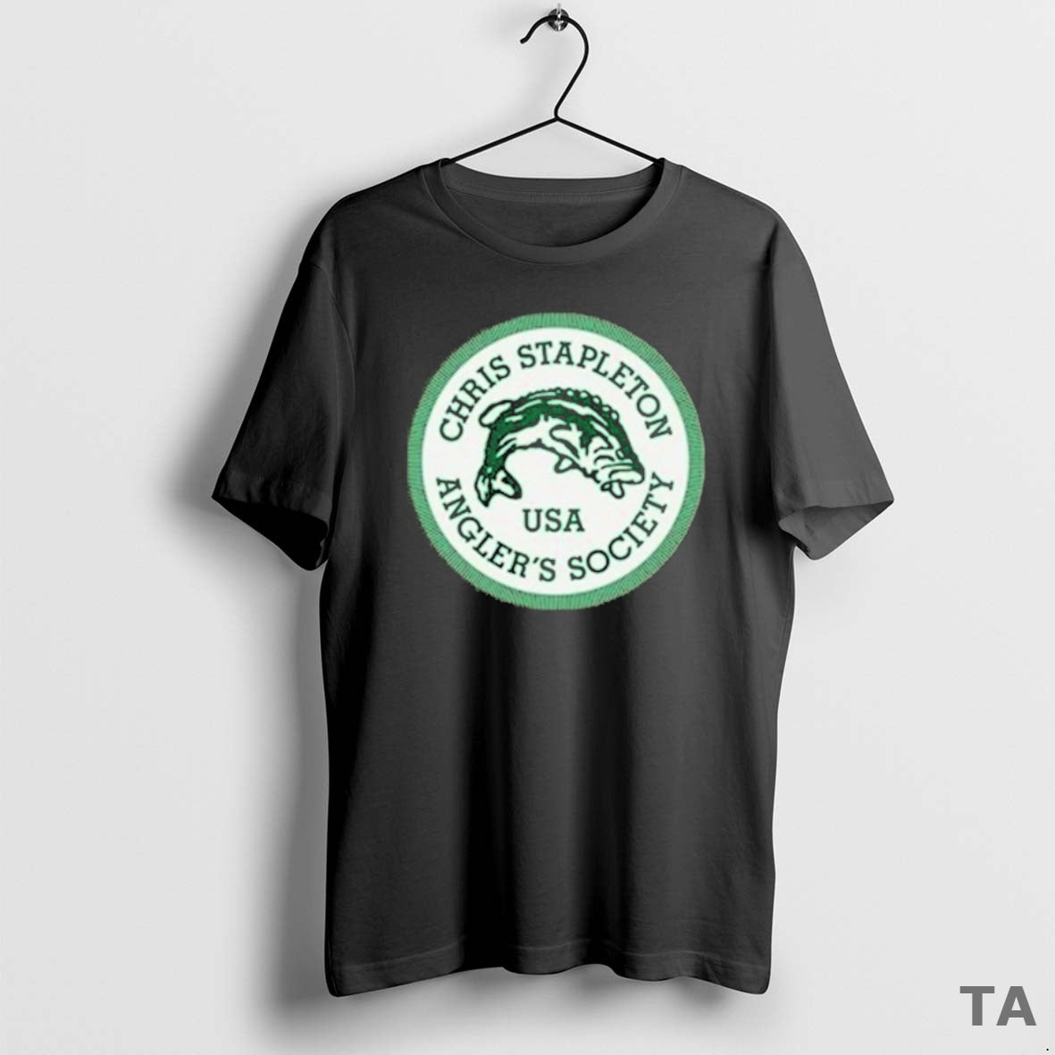 Top Chris Stapleton The Stapleton Anglers Society Usa Fish T Shirt Sweater Hoodie, Sweatshirt | PopFlextees.com