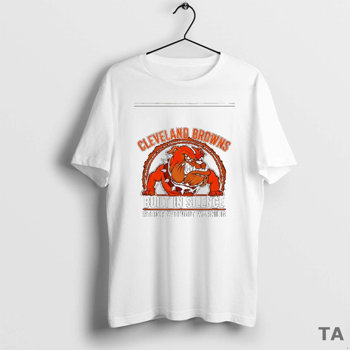 Top Cleveland Browns Built In Silence Strike Without Warning T Shirt Sweater Hoodie, Sweatshirt | PopFlextees.com