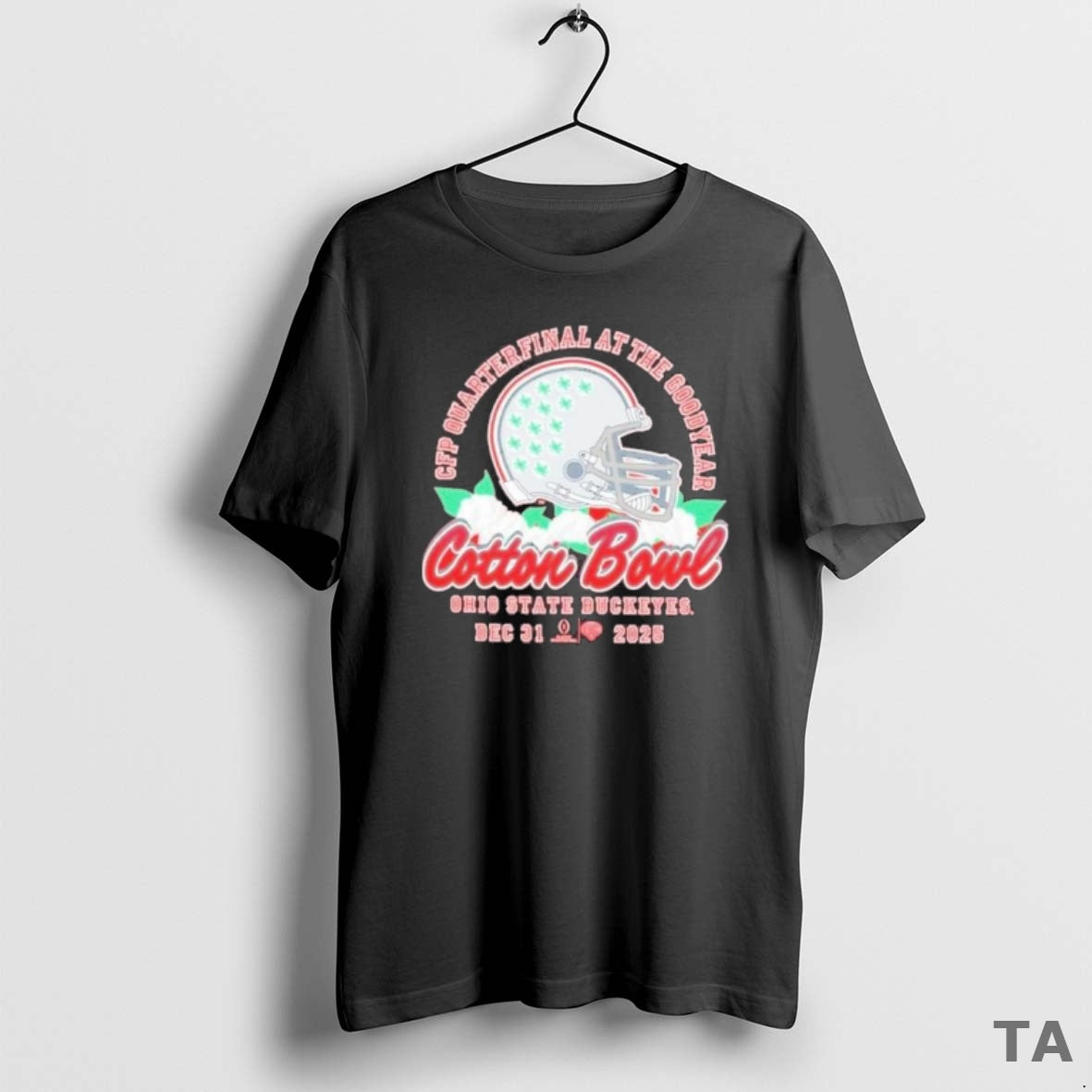 Top College Football Playoff 2026 Ohio State Cotton Bowl Bound T Shirt Sweater Hoodie, Sweatshirt | PopFlextees.com