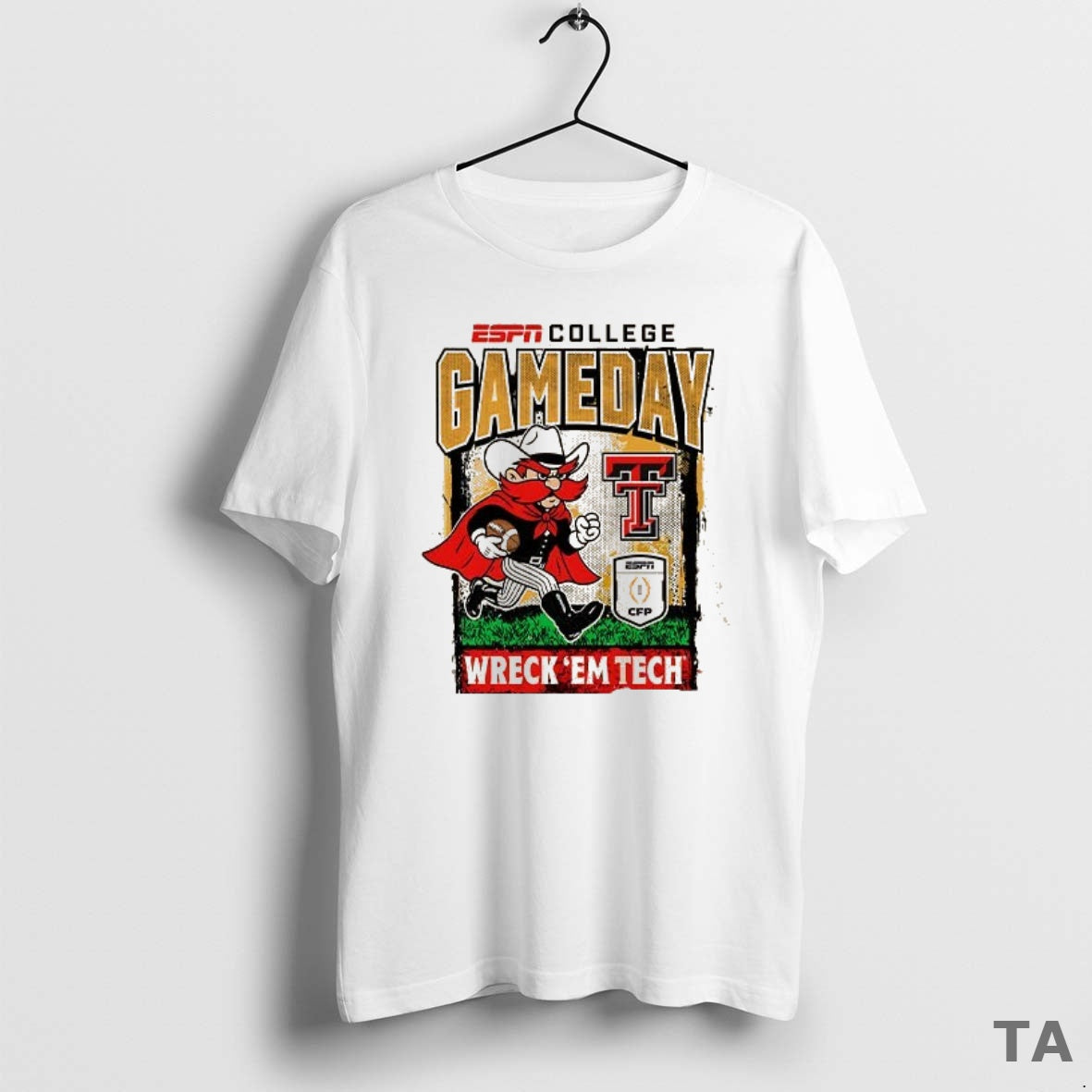 Top College Gameday 2025 2026 Cfp Texas Tech Red Raiders T Shirt Sweater Hoodie, Sweatshirt | PopFlextees.com