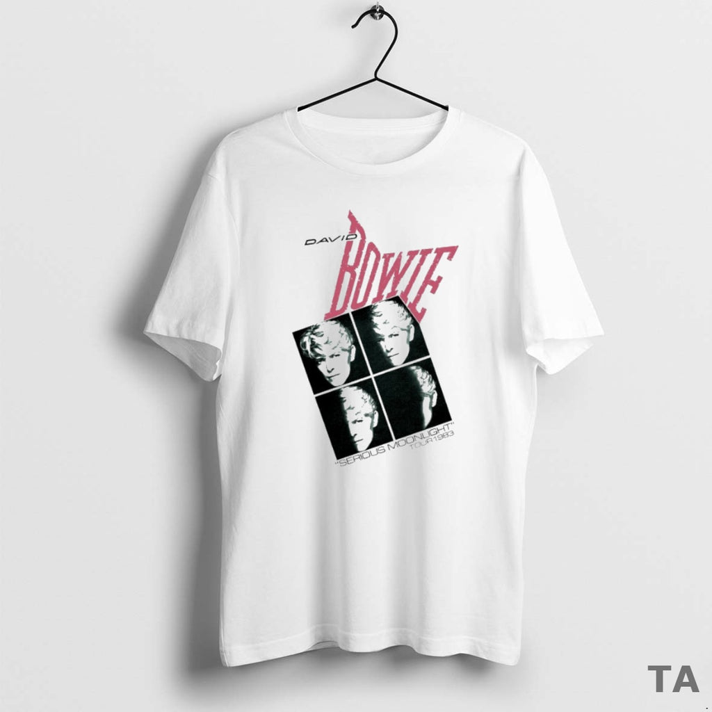 Top David Bowie Serious Moonlight Tour 1983 T Shirt Sweater Hoodie, Sweatshirt | PopFlextees.com