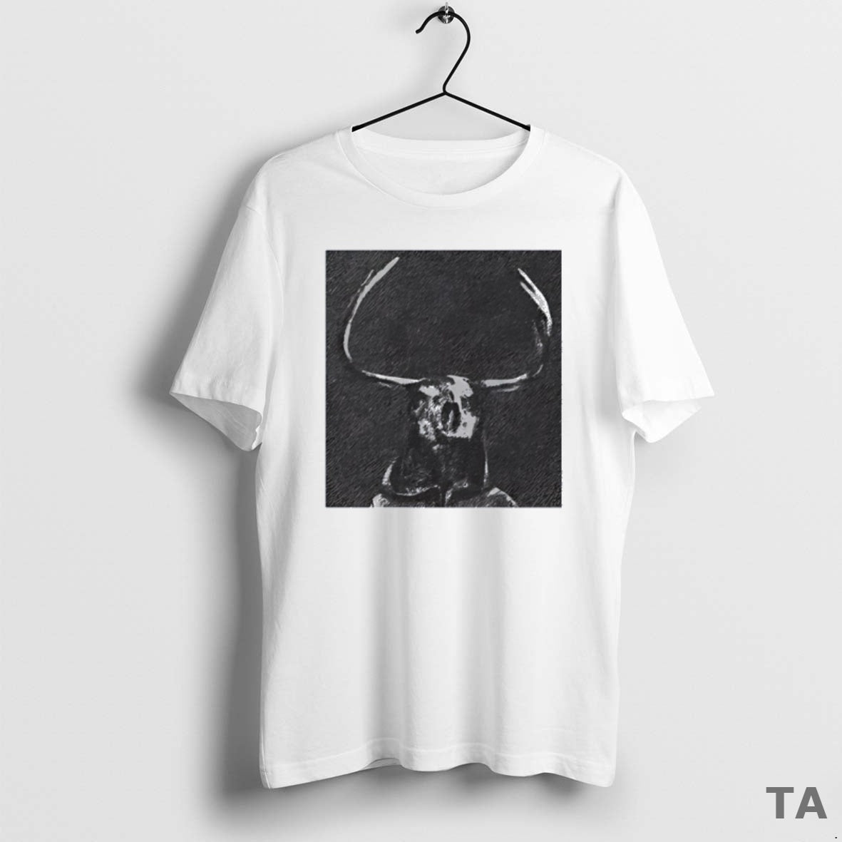 Top Deer Skull Patch Alan Wake Darkness T Shirt Sweater Hoodie, Sweatshirt | PopFlextees.com