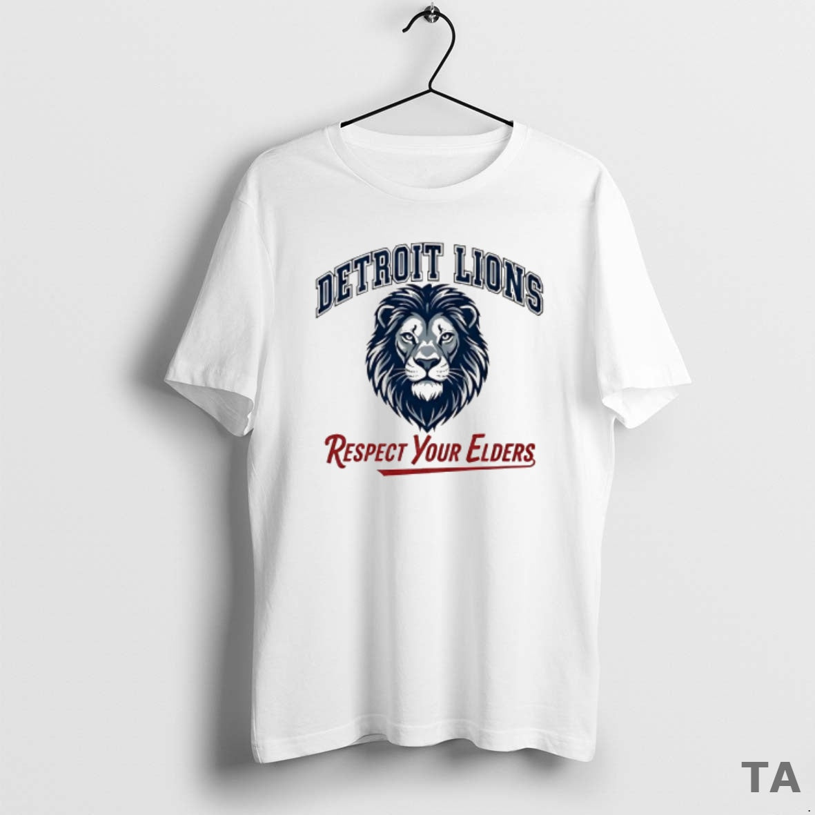Top Detroit Lions Respect Your Elders T Shirt Sweater Hoodie, Sweatshirt | PopFlextees.com