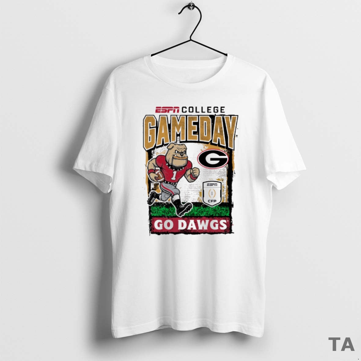 Top Espn College Gameday 25 26 Georgia Bulldogs Go Dawgs Mascot T Shirt Sweater Hoodie, Sweatshirt | PopFlextees.com