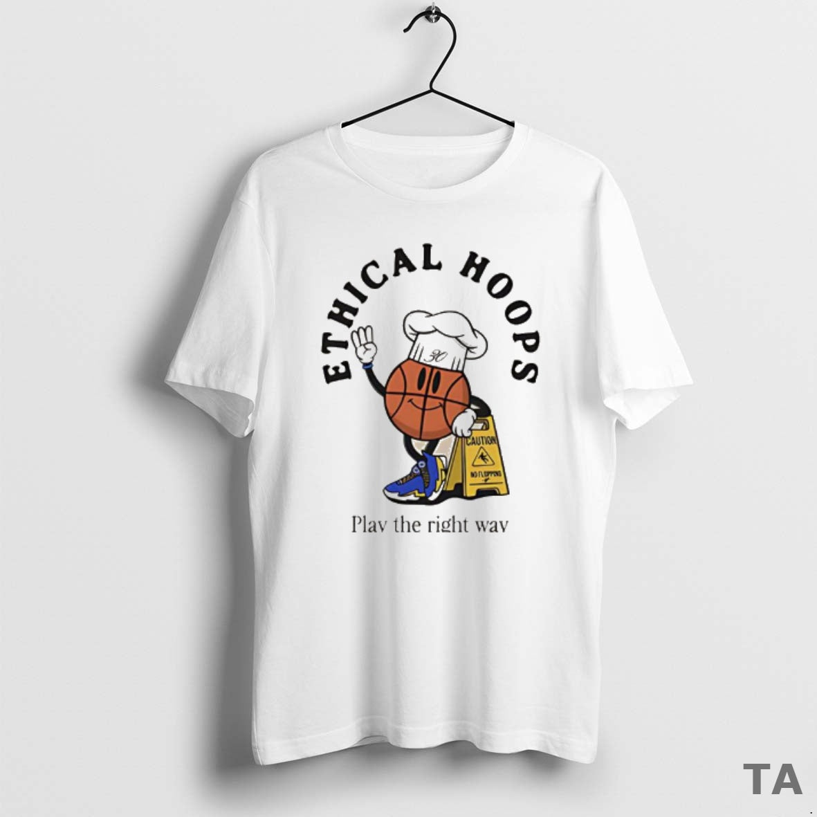 Top Ethical Hoops Play The Right Way Slogan Ball T Shirt Sweater Hoodie, Sweatshirt | PopFlextees.com