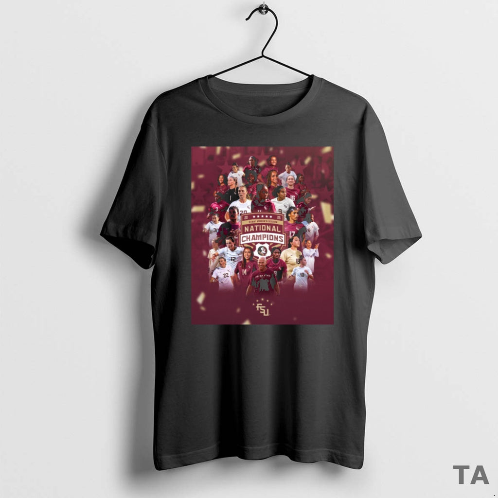 Top Florida State 2025 Ncaa Womens Soccer National Championship T Shirt Sweater Hoodie, Sweatshirt | PopFlextees.com