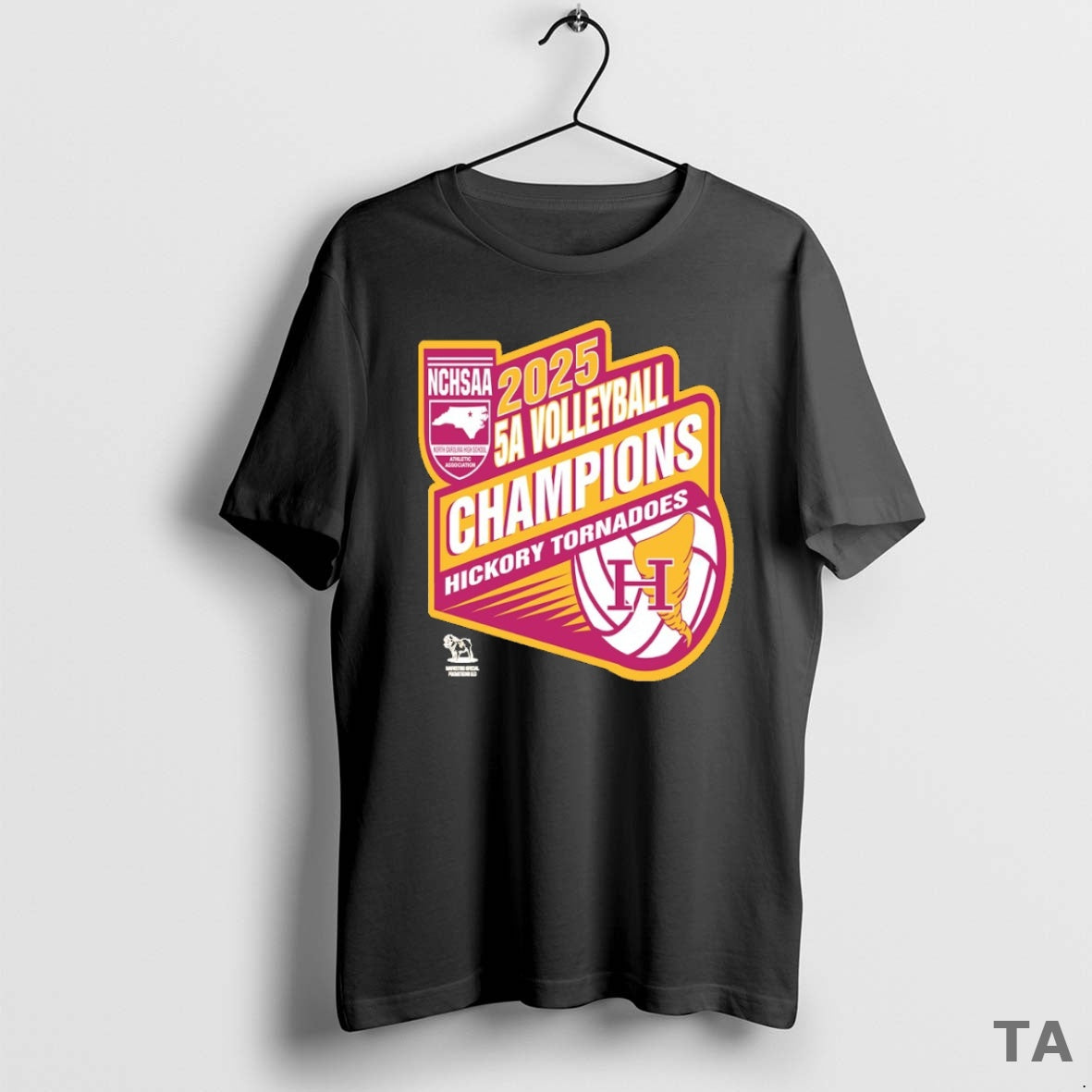 Top Hickory Tornadoes Nchsaa 5a Volleyball Champions 2025 T Shirt Sweater Hoodie, Sweatshirt | PopFlextees.com