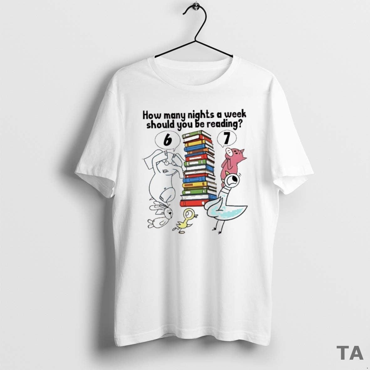 Top How Many Nights A Week Should You Be Reading 6 7 Animal T-Shirts, Hoodie, Sweatshirt | PopFlextees.com