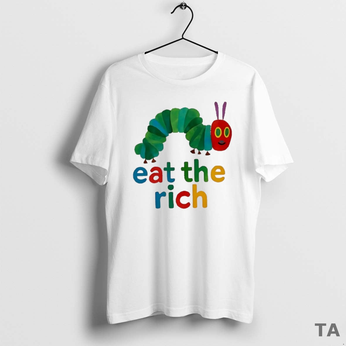 Top Hungry Caterpillar Eat The Rich Pride T Shirt Sweater Hoodie, Sweatshirt | PopFlextees.com