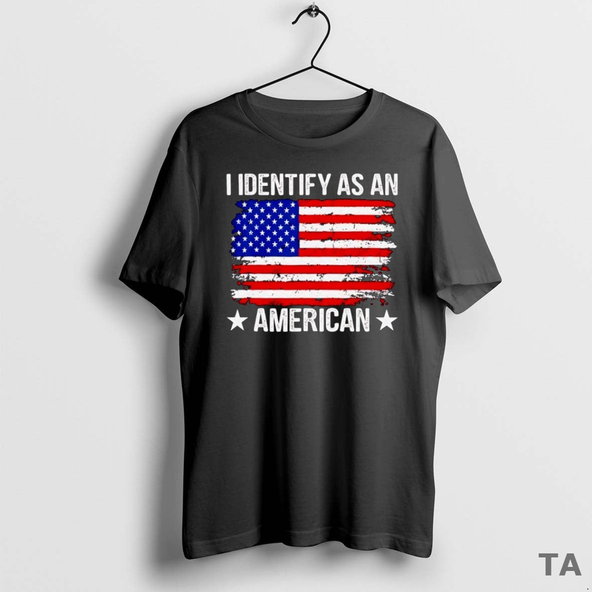 Top I Identify As An American T Shirt Sweater Hoodie, Sweatshirt | PopFlextees.com