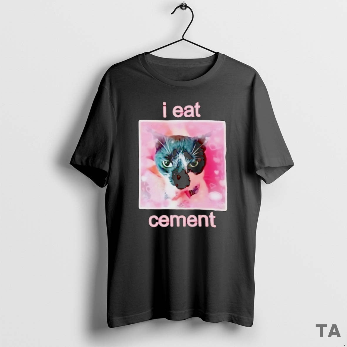 Top I Eat Cat Cement T Shirt Sweater Hoodie, Sweatshirt | PopFlextees.com