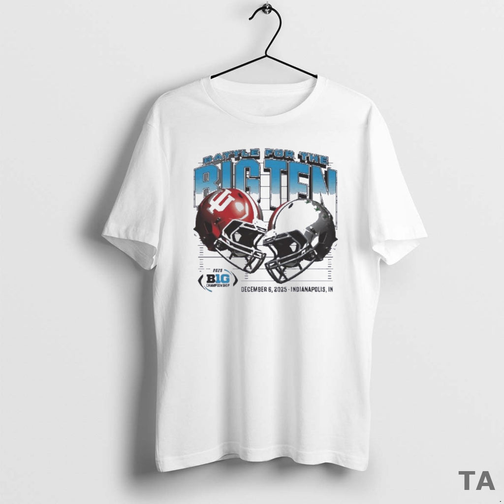 Top Iu Vs Osu Battle For The Big Ten 2025 T Shirt Sweater Hoodie, Sweatshirt | PopFlextees.com