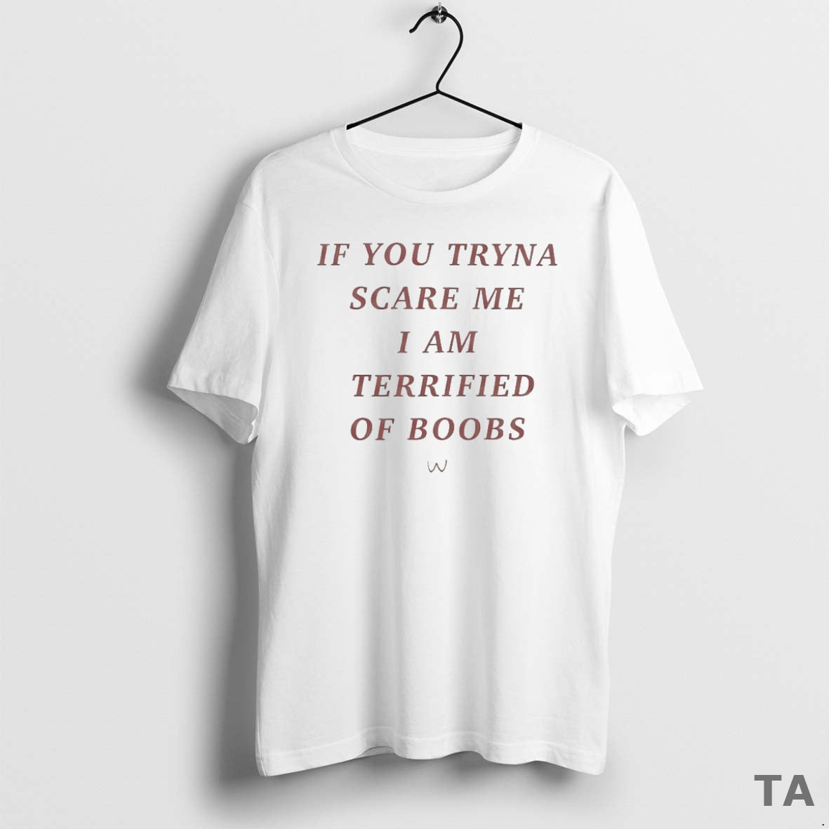 Top If You Tryna Scare Me I Am Terrified Of Boobs Circle T Shirt Sweater Hoodie, Sweatshirt | PopFlextees.com