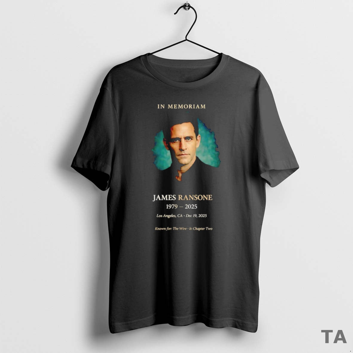 Top In Memoriam James Ransone 1979 2025 T Shirt Sweater Hoodie, Sweatshirt | PopFlextees.com