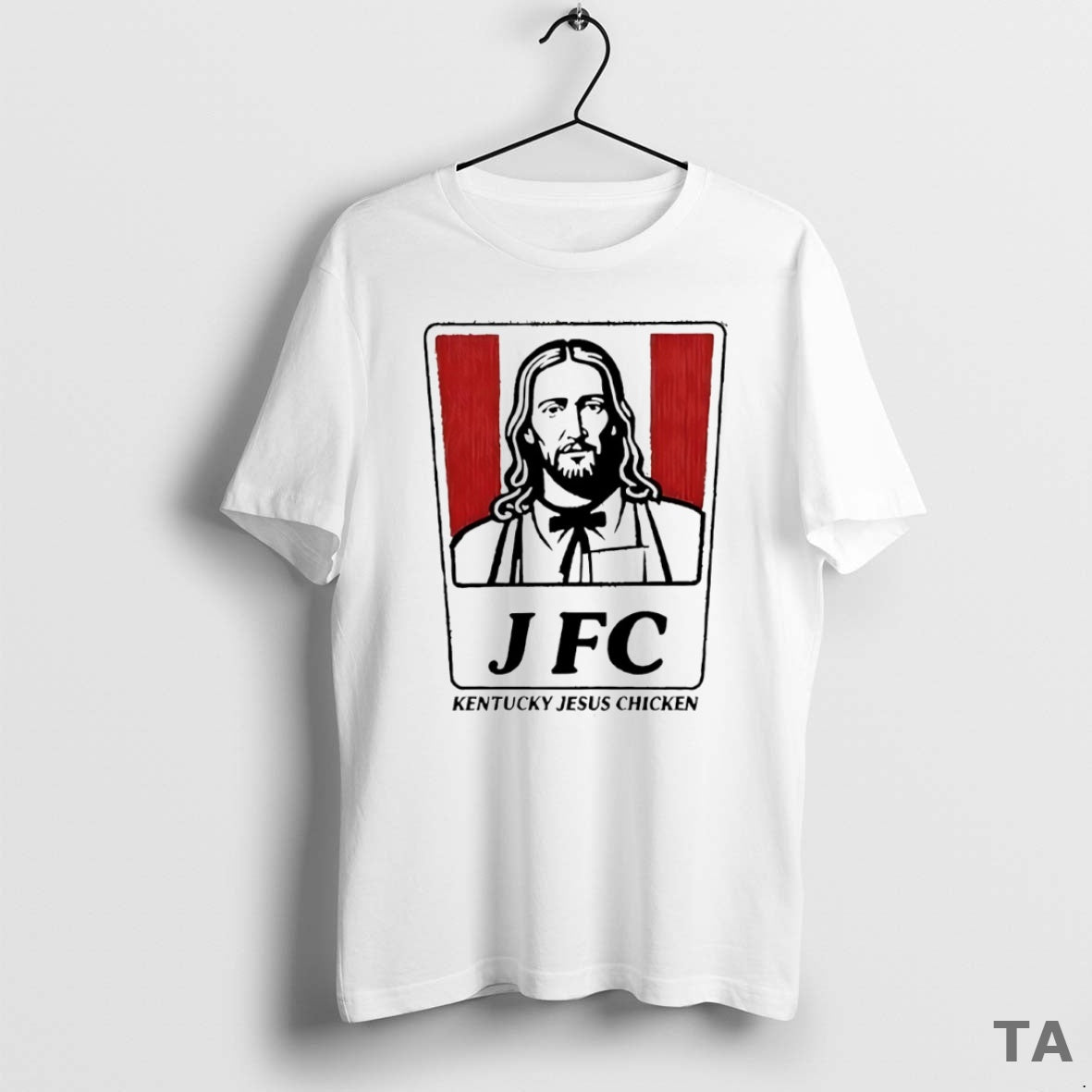 Top Jfc Kentucky Jesus Chicken Christmas Circle T Shirt Sweater Hoodie, Sweatshirt | PopFlextees.com
