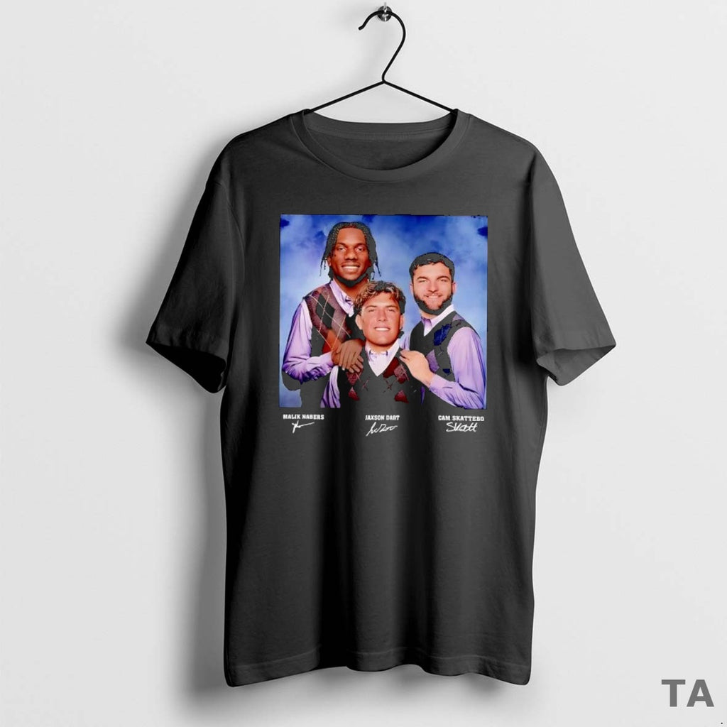 Top Jaxson Dart Cam Skattebo Malik Nabers Football New York Stepbrothers T Shirt Sweater Hoodie, Sweatshirt | PopFlextees.com