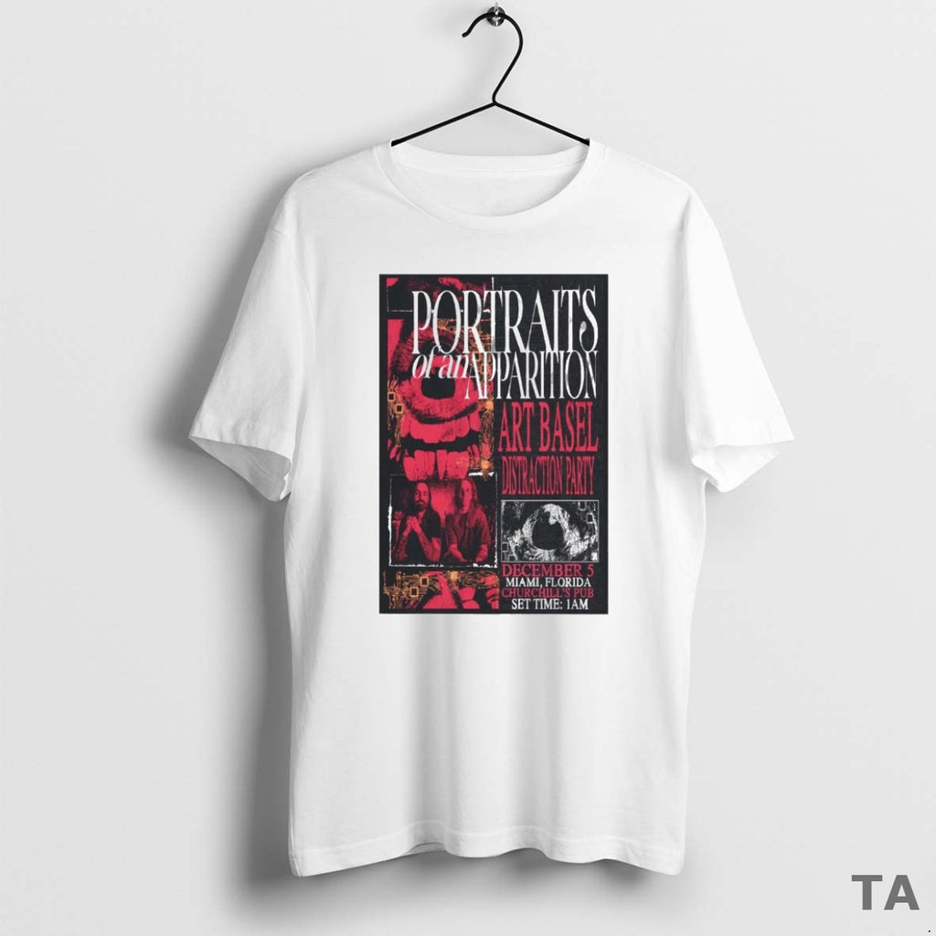 Top Jay Weinberg With Portraits Of An Apparition In Miami Fl On December 5 2025 T-Shirts, Hoodie, Sweatshirt