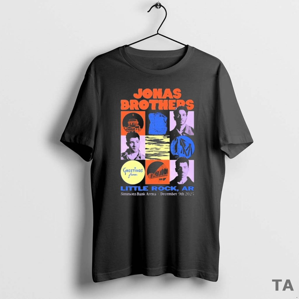 Top Jonas Brothers Little Rock Ar Simmons Bank Arena December 9 2025 Event T-Shirts, Hoodie, Sweatshirt | PopFlextees.com