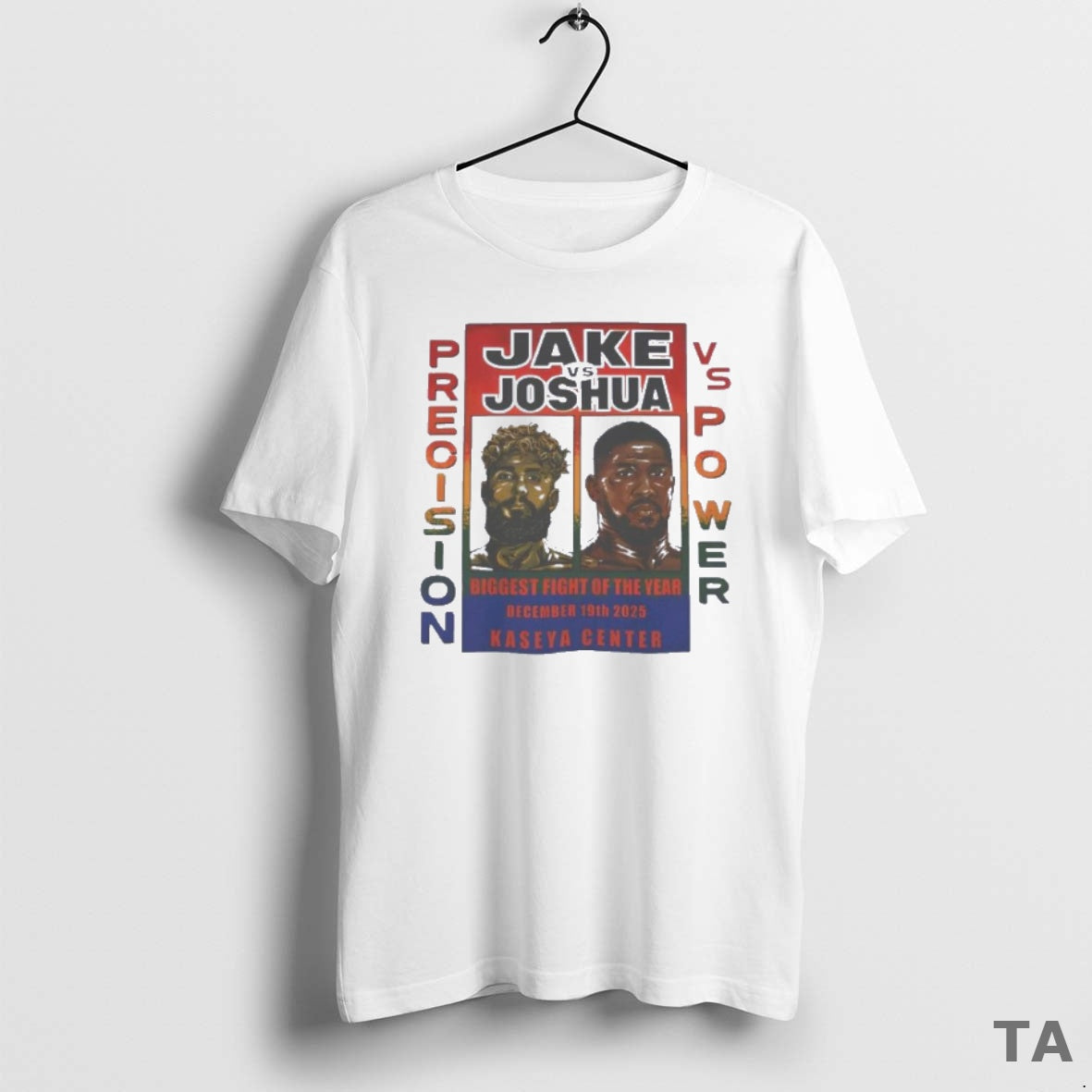 Top Joshua Win Jake Vs Joshua T Shirt Sweater Hoodie, Sweatshirt | PopFlextees.com