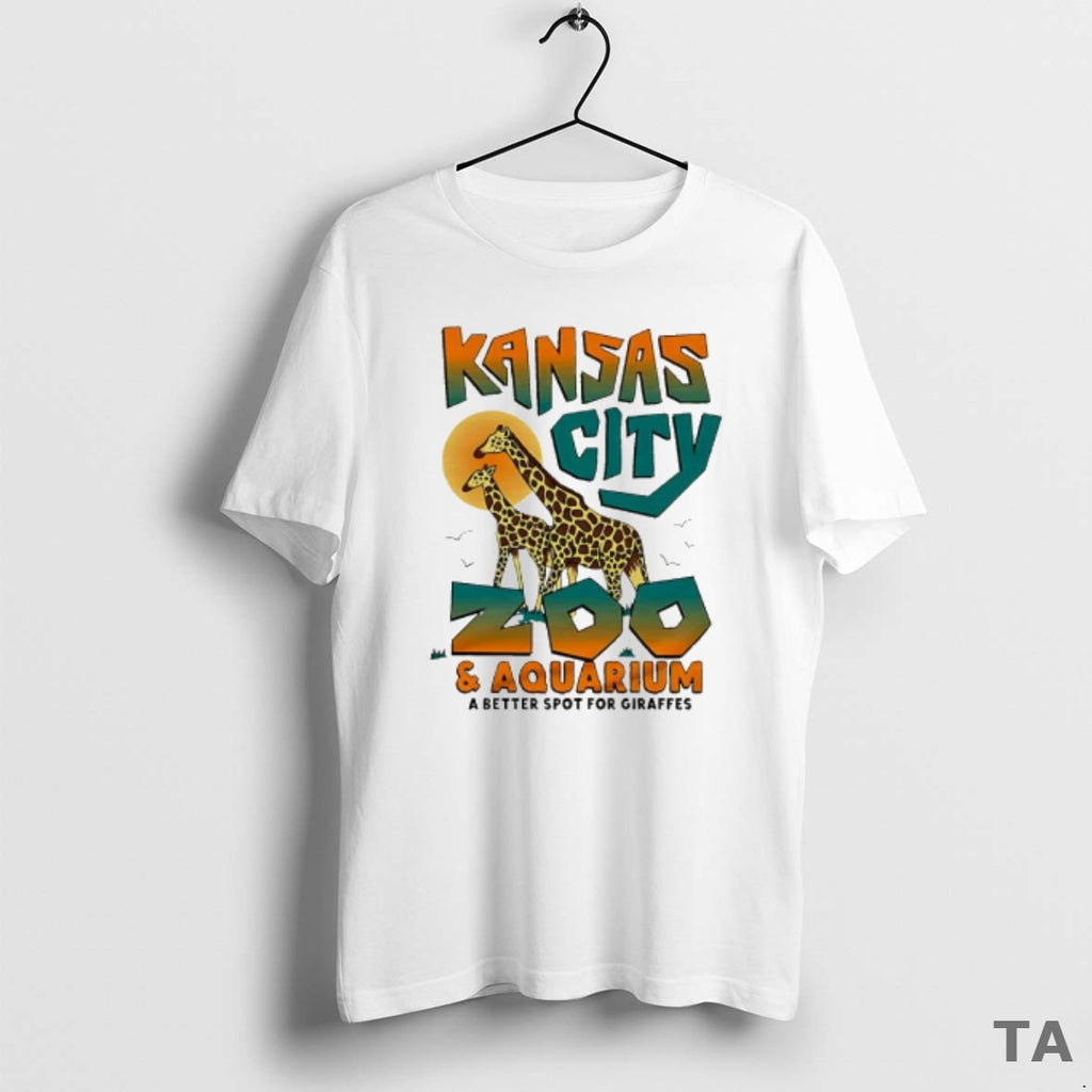 Top Kansas City Zoo And Aquarium Giraffes T Shirt Sweater Hoodie, Sweatshirt | PopFlextees.com