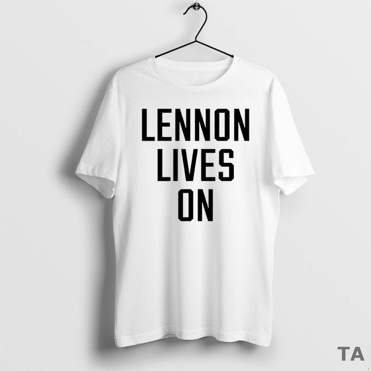 Top Lennon Lives On Circle T Shirt Sweater Hoodie, Sweatshirt | PopFlextees.com