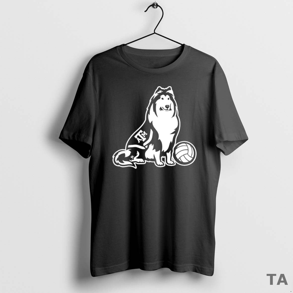 Top Logan Lednicky Texas Am Aggie Reveille Collie T Shirt Sweater Hoodie, Sweatshirt | PopFlextees.com