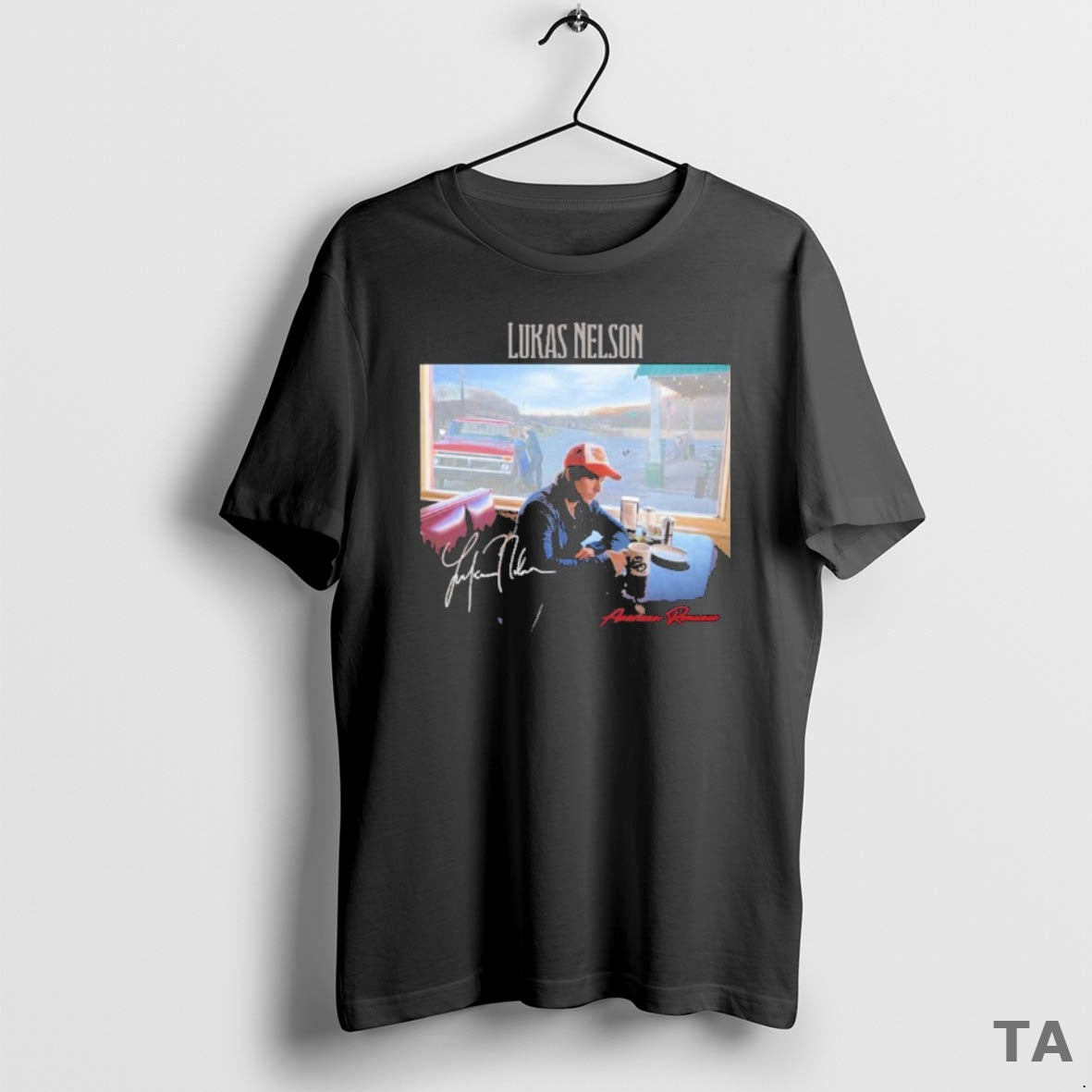 Top Lukas Nelson American Romance Vinyl T Shirt Sweater Hoodie, Sweatshirt | PopFlextees.com