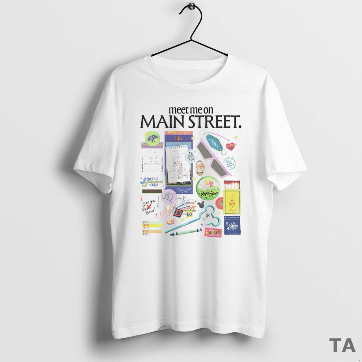 Top Meet Me On Main Street T Shirt Sweater Hoodie, Sweatshirt | PopFlextees.com