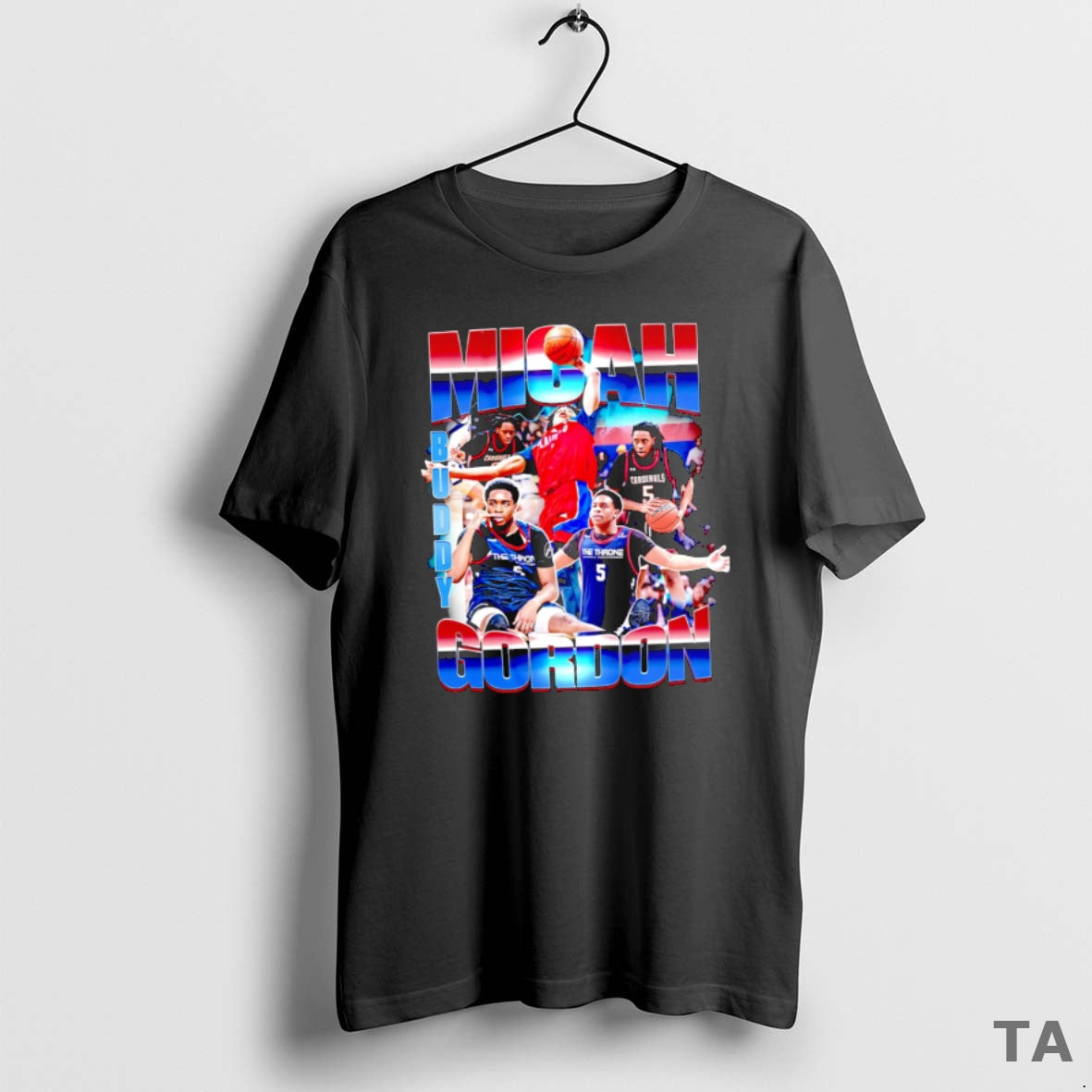 Top Micah Gordon Basketball Graphic T Shirt Sweater Hoodie, Sweatshirt | PopFlextees.com