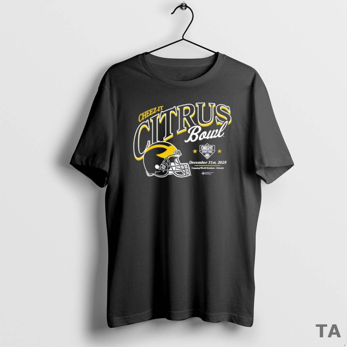 Top Michigan Football 2025 Cheez It Citrus Bowl Bound T Shirt Sweater Hoodie, Sweatshirt | PopFlextees.com