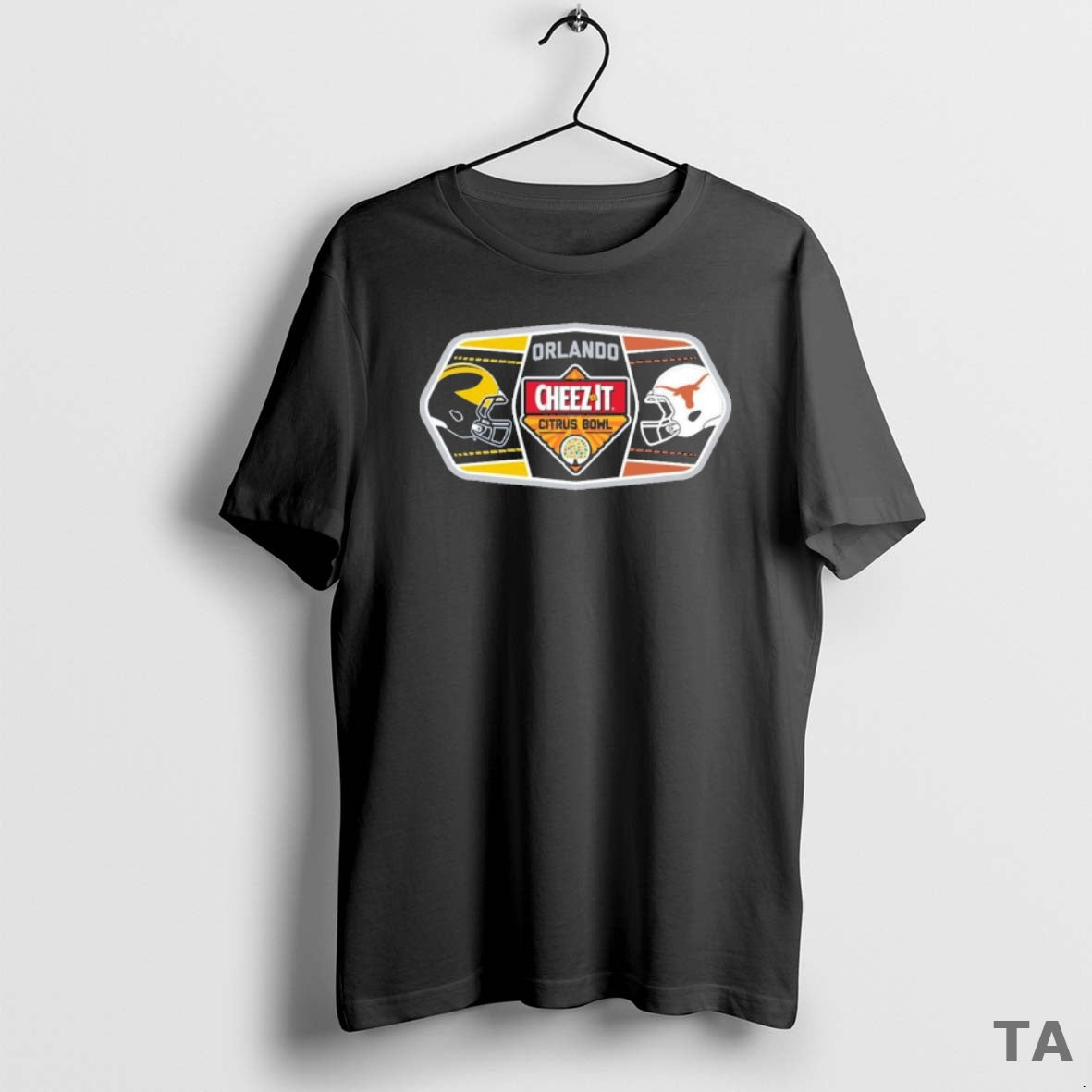 Top Michigan Vs Texas 2025 Cheez It Citrus Bowl 2 Team T Shirt Sweater Hoodie, Sweatshirt | PopFlextees.com
