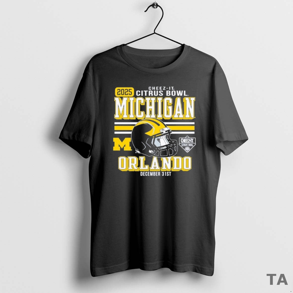 Top Michigan Wolverines Football Cheez It Citrus Bowl 2025 T Shirt Sweater Hoodie, Sweatshirt | PopFlextees.com
