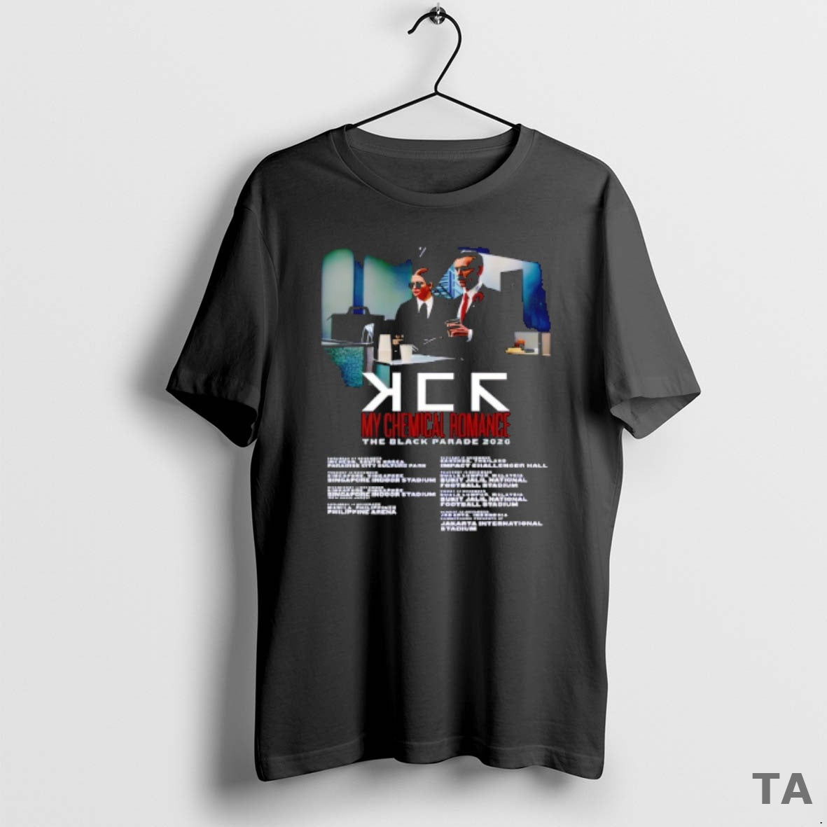 Top My Chemical Romance The Black Parade 2026 Southeast Asia Schedule Dates T Shirt Sweater Hoodie, Sweatshirt