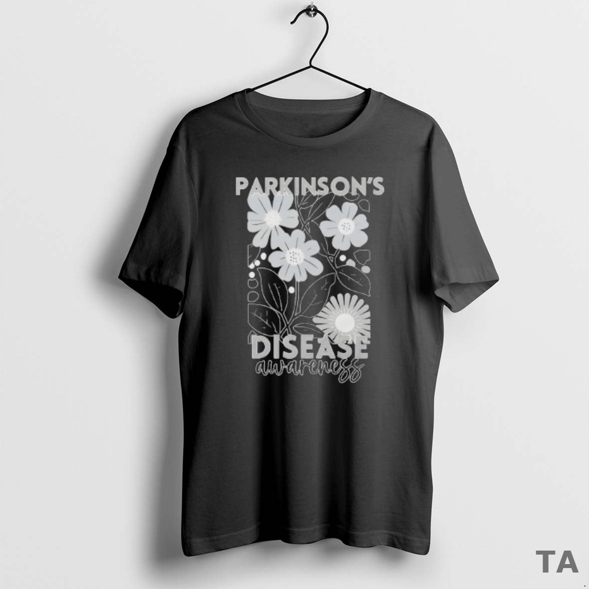Top My God Is Stronger Than Parkinsons Disease Awareness Flower T Shirt Sweater Hoodie, Sweatshirt | PopFlextees.com