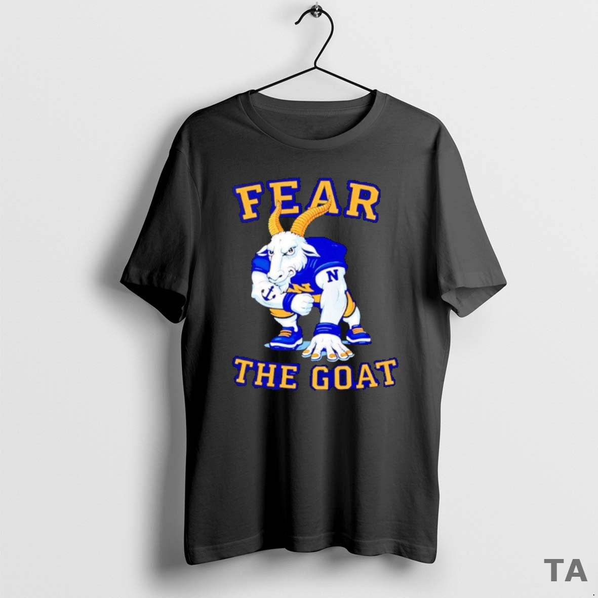 Top Navy Midshipmen Navy Fear The Goat T Shirt Sweater Hoodie, Sweatshirt | PopFlextees.com